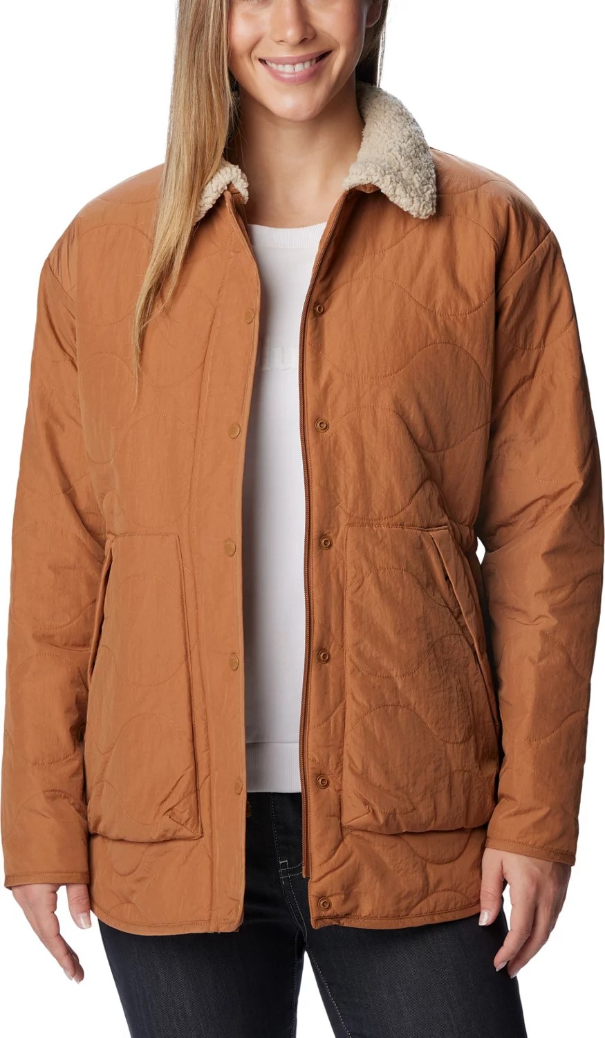 Columbia Sportswear Women's Birchwood Quilted Jacket Academy