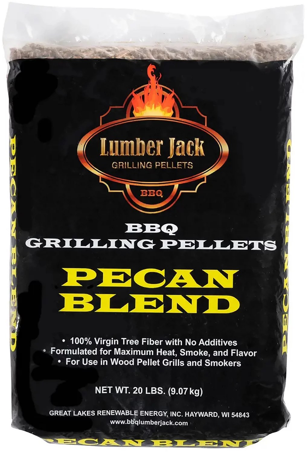 Lumber Jack BBQ Pecan Blend Pellets 20lb Academy