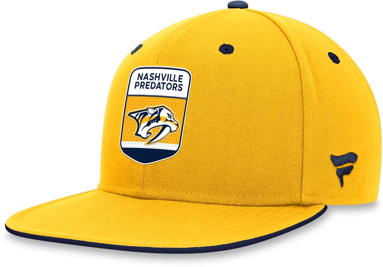 Fanatics Men's Nashville Predators Authentic Pro Draft Snapback Hat