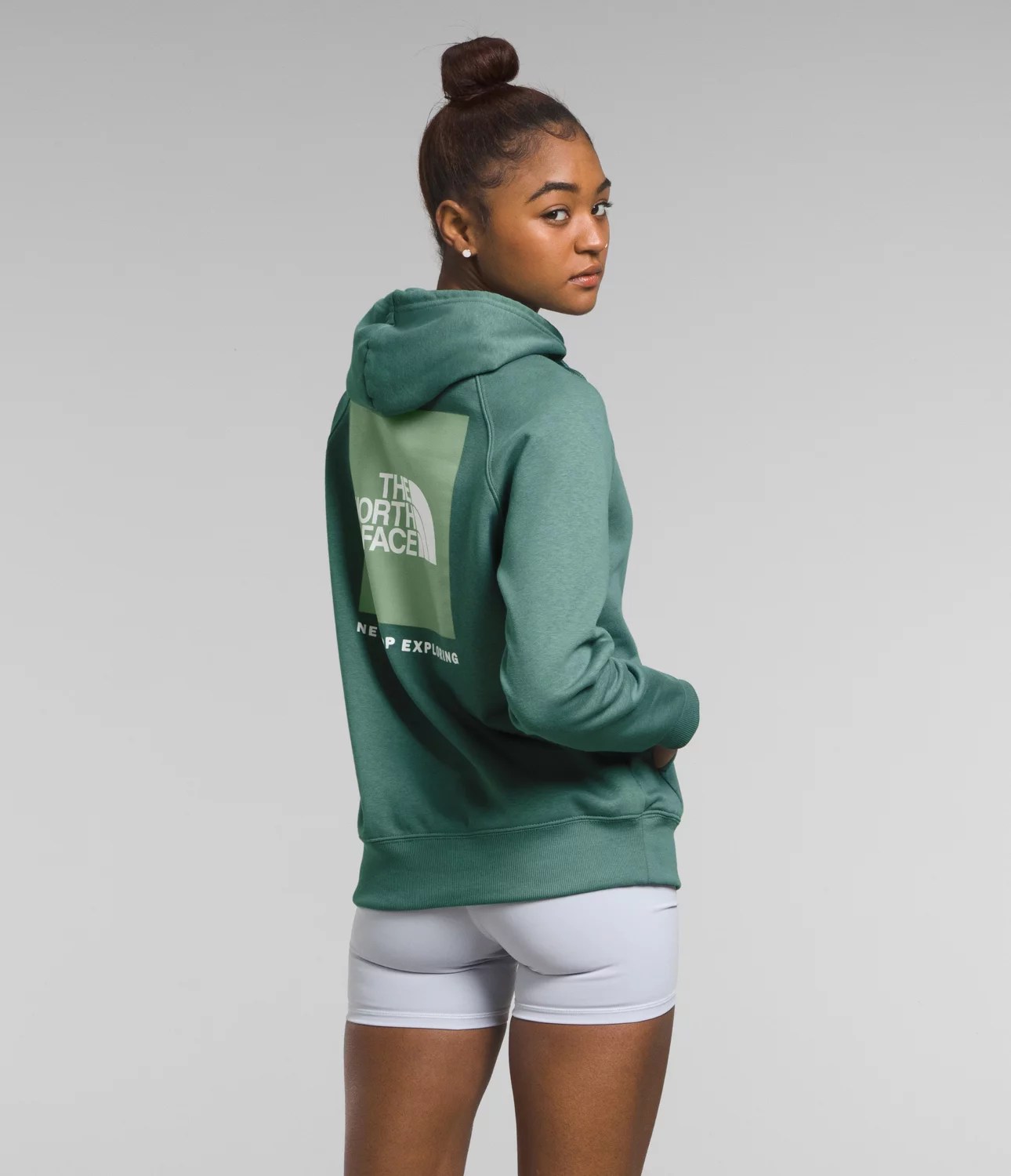 The North Face Women's Box NSE Pullover Hoodie Academy