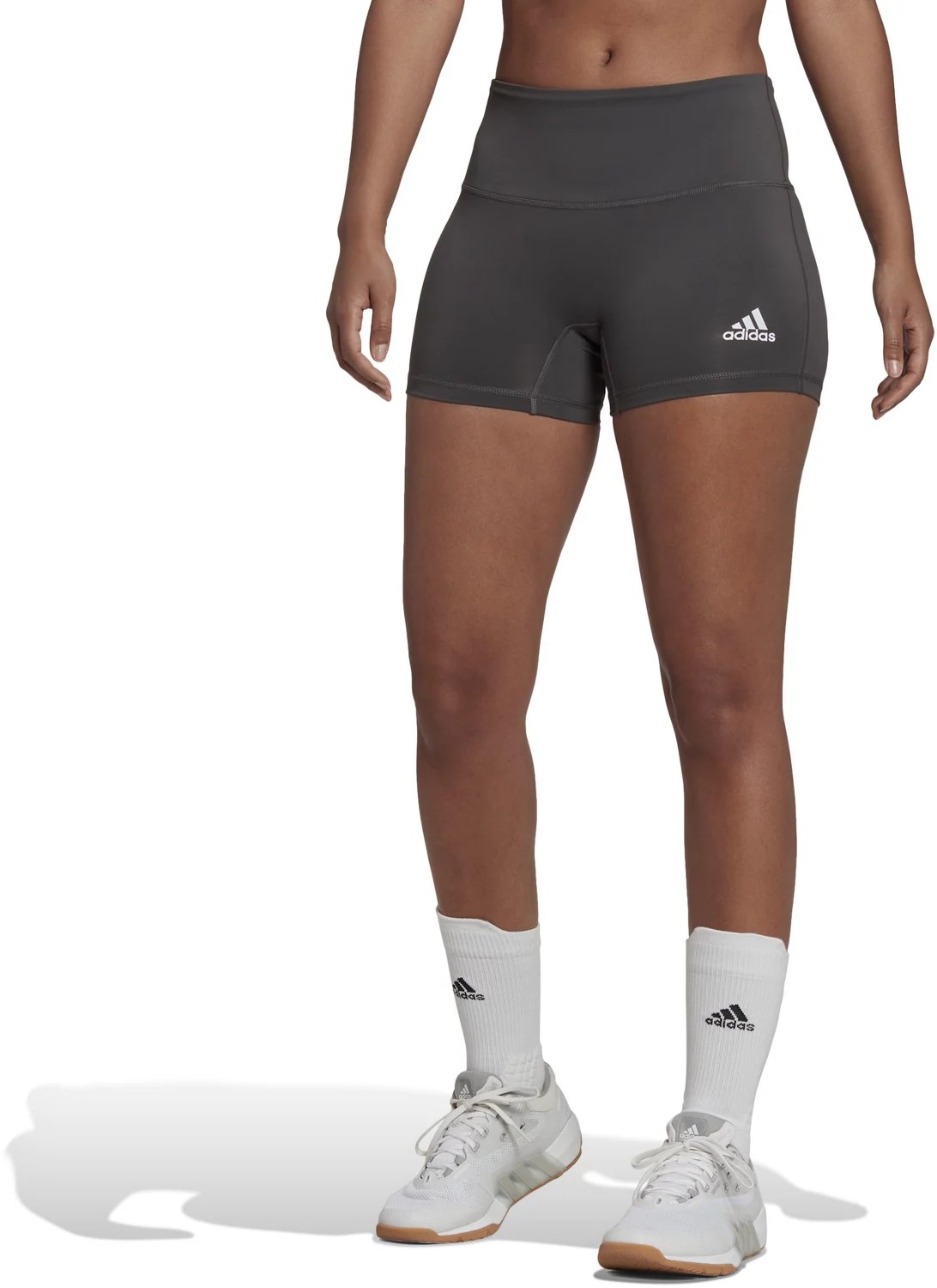 adidas Women's Volleyball Shorts 4 in Free Shipping at Academy