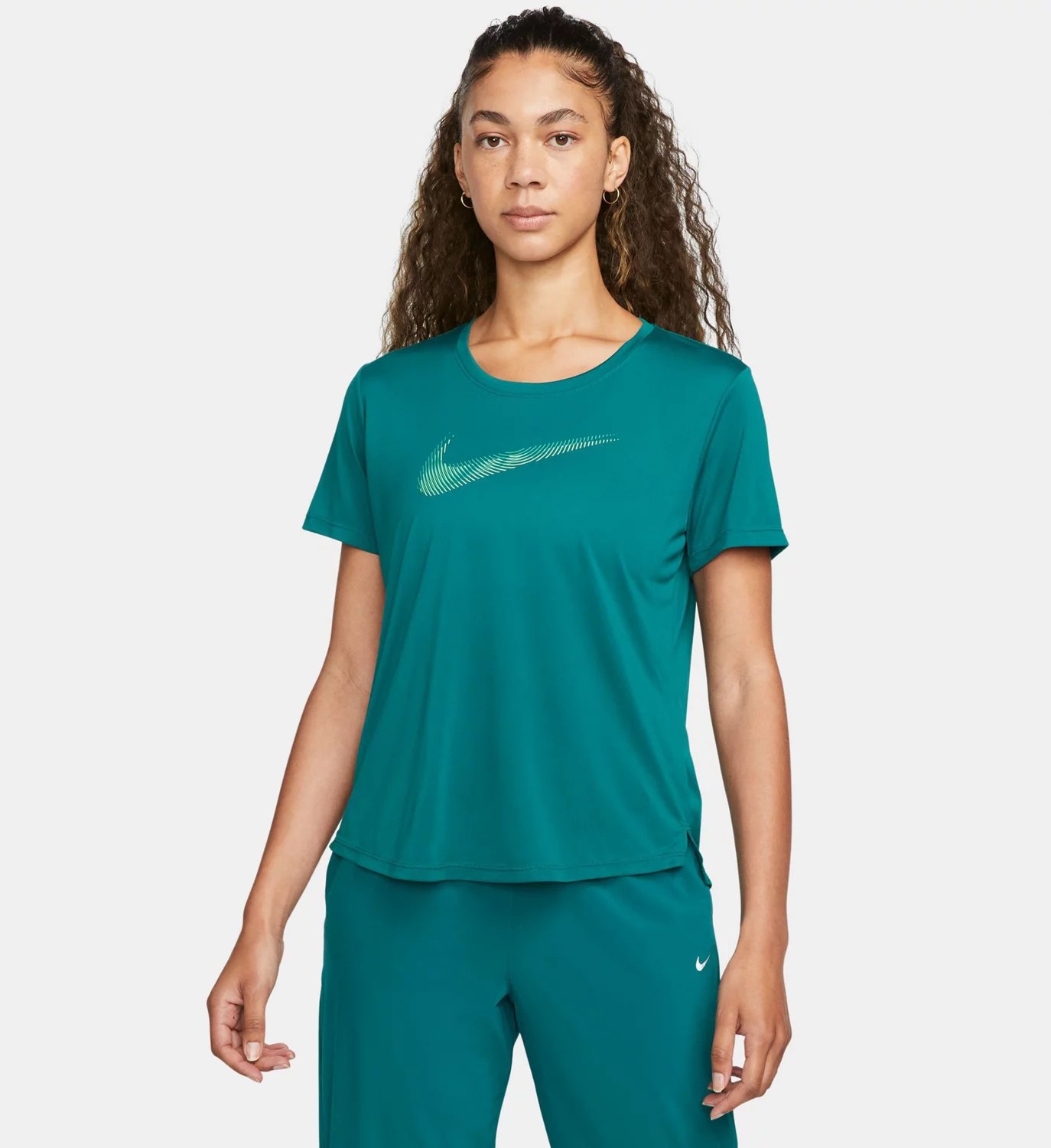 Nike Women's DriFIT Swoosh Running Top Academy