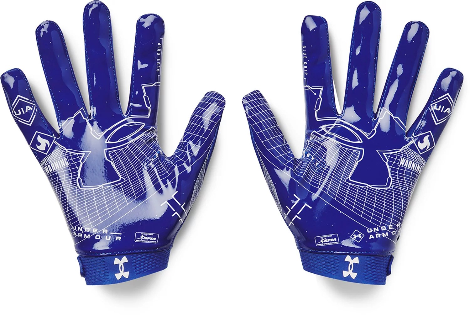 Under Armour Men's Blur Football Gloves Academy