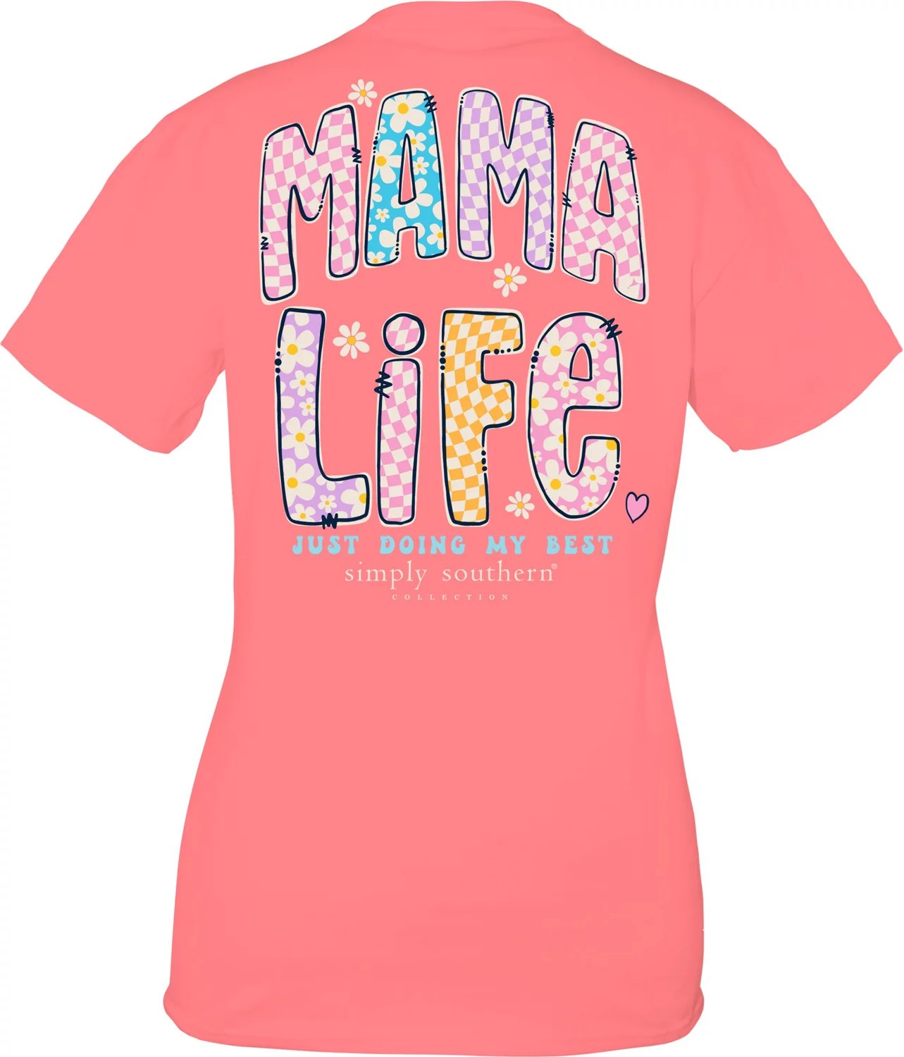 Simply Southern Women's Mama Life Tshirt Academy