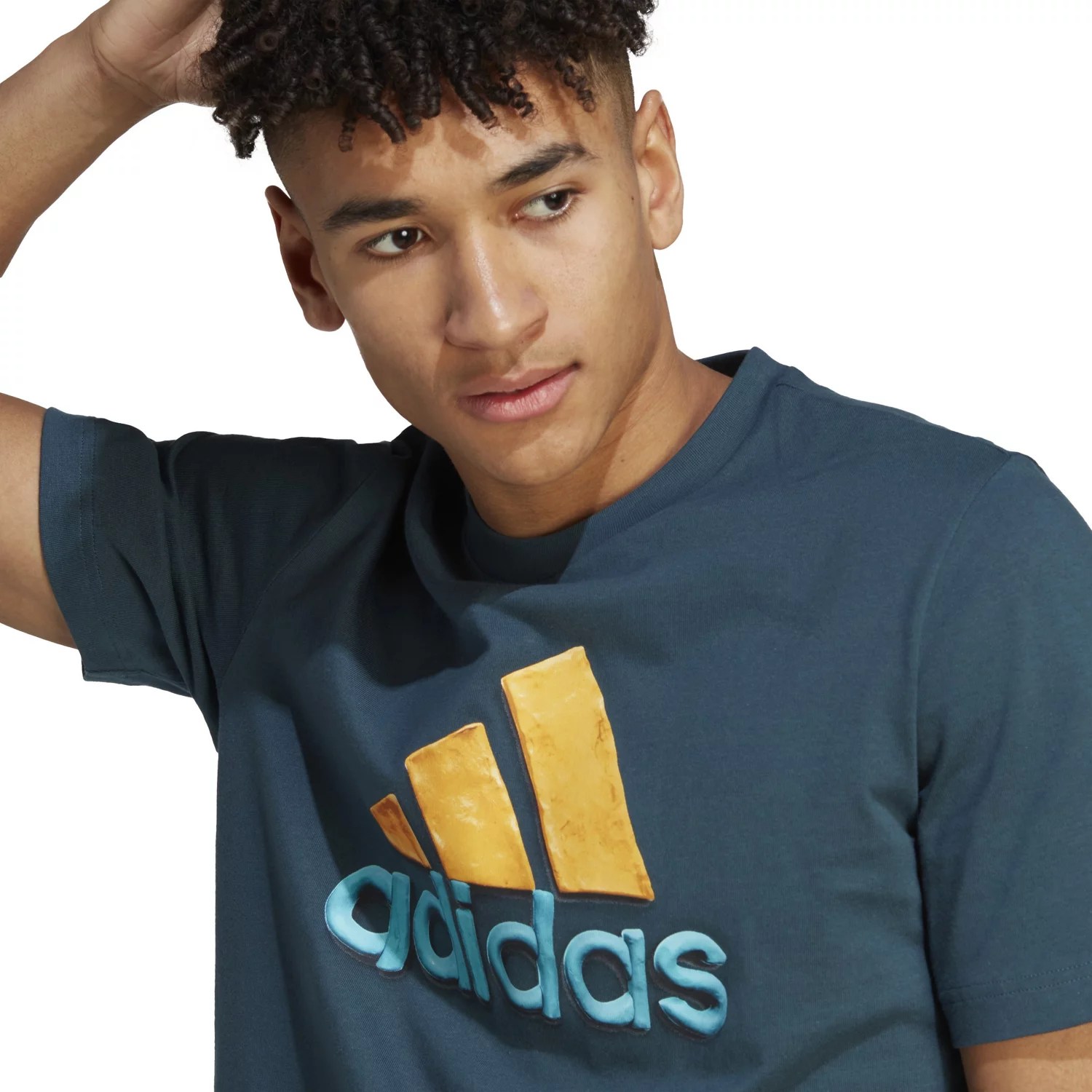 adidas Men's PhotoReel Fill Graphic Tshirt Academy