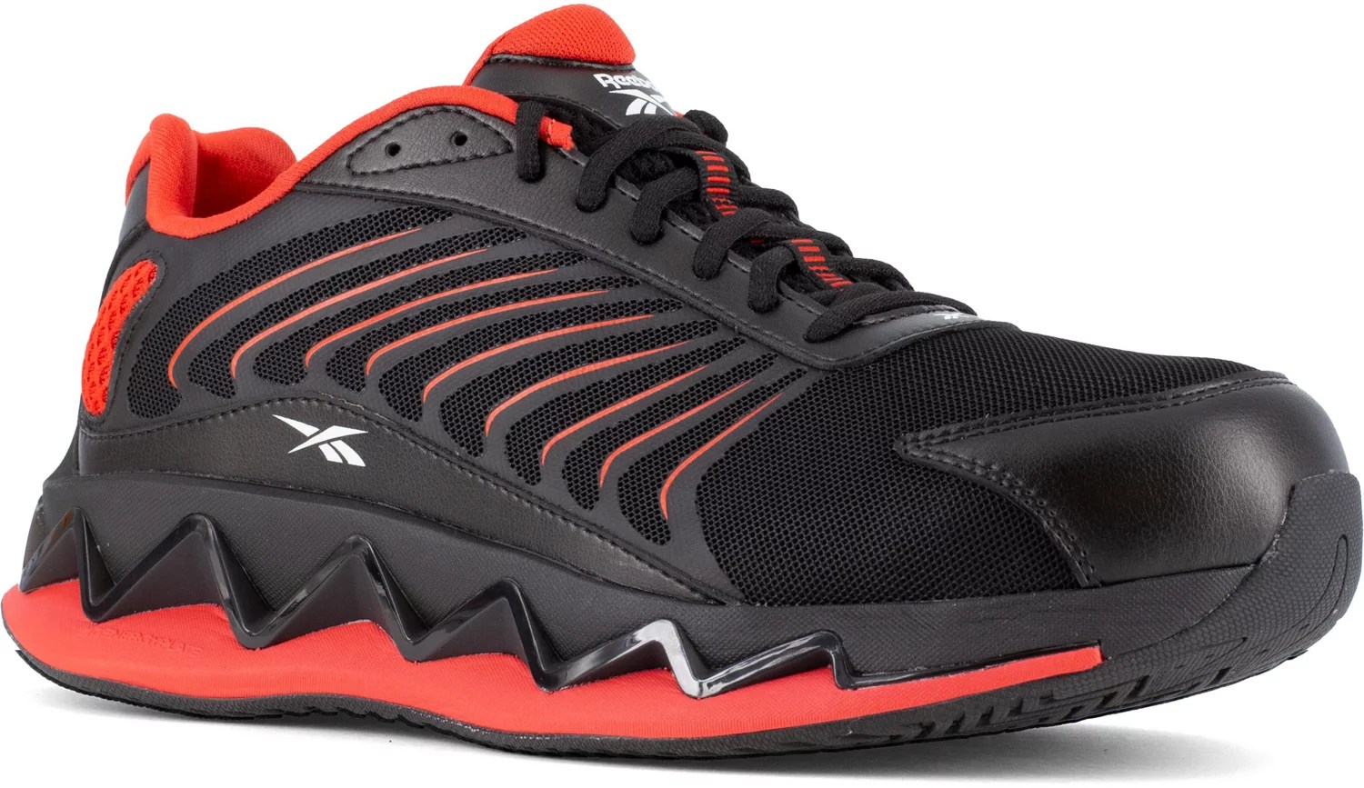 Reebok Men's Zig Elusion Heritage Composite Toe Work Shoes Academy