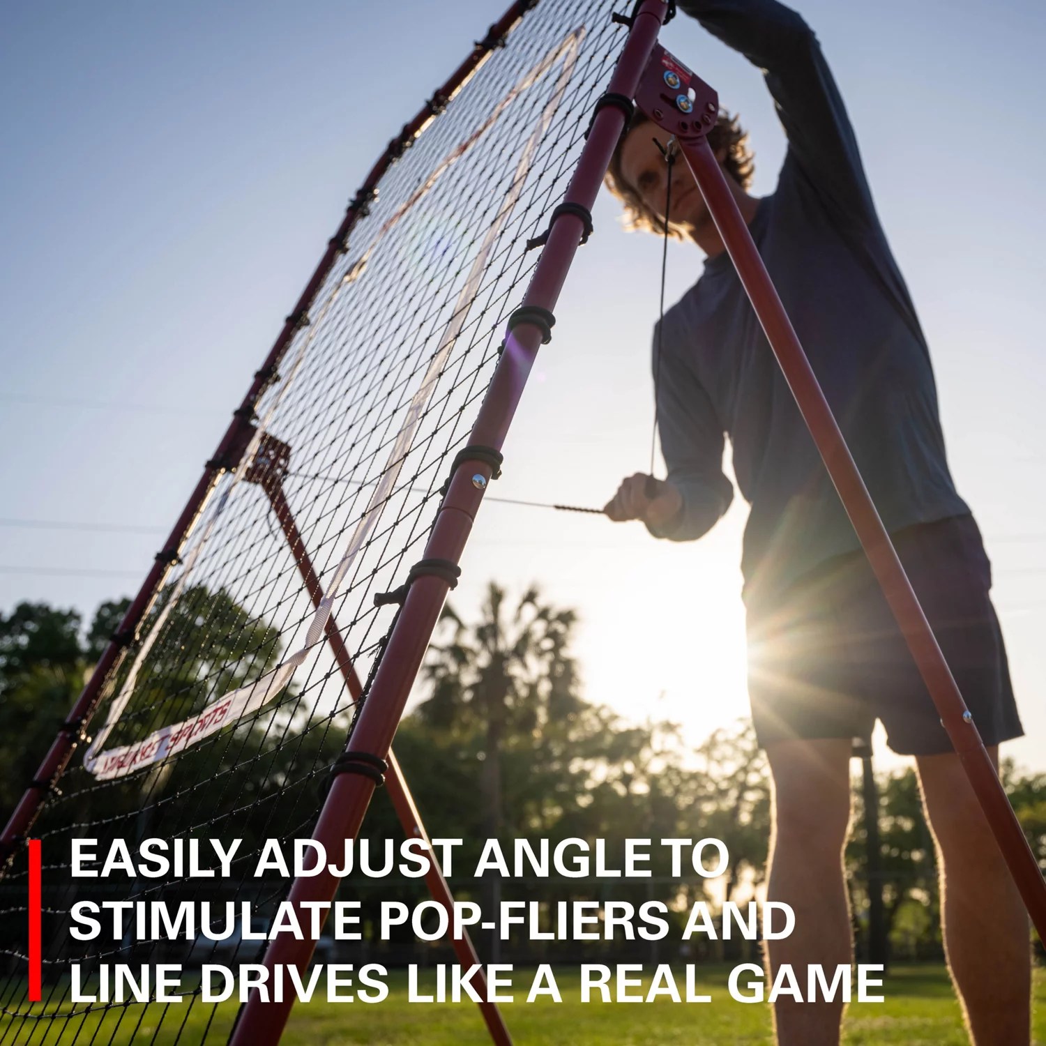 Rukket Sports Pitch Back Rebounder Free Shipping at Academy