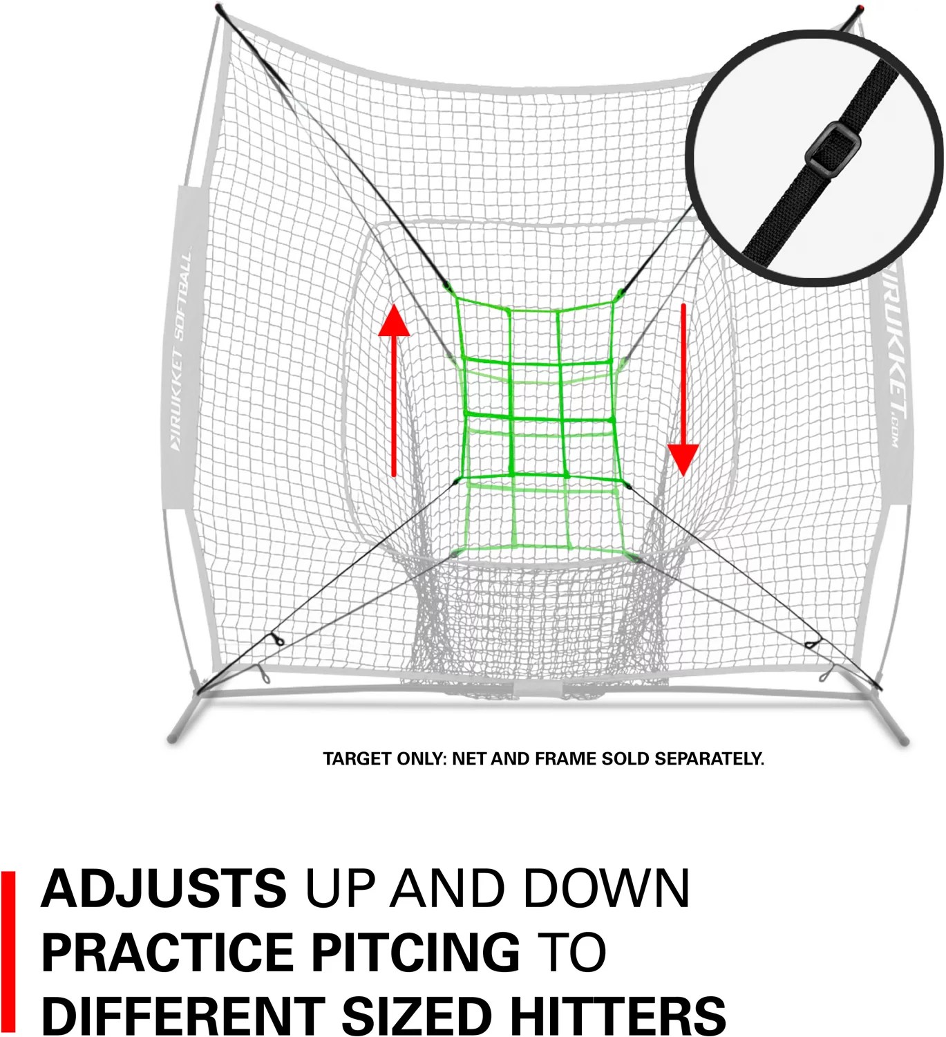 Rukket Sports Grid Target With Adjustable Strike Zone Academy