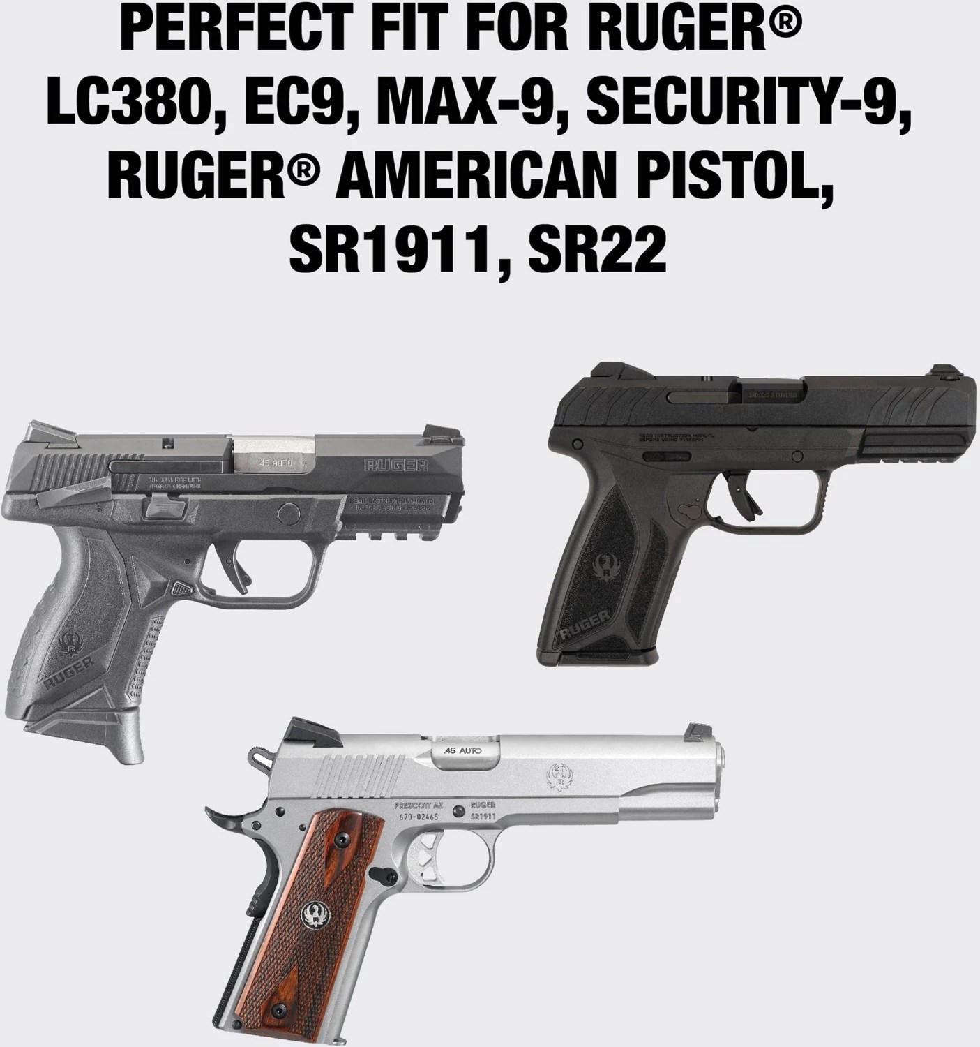 Ruger Rugged Full Size Pistol Case Academy