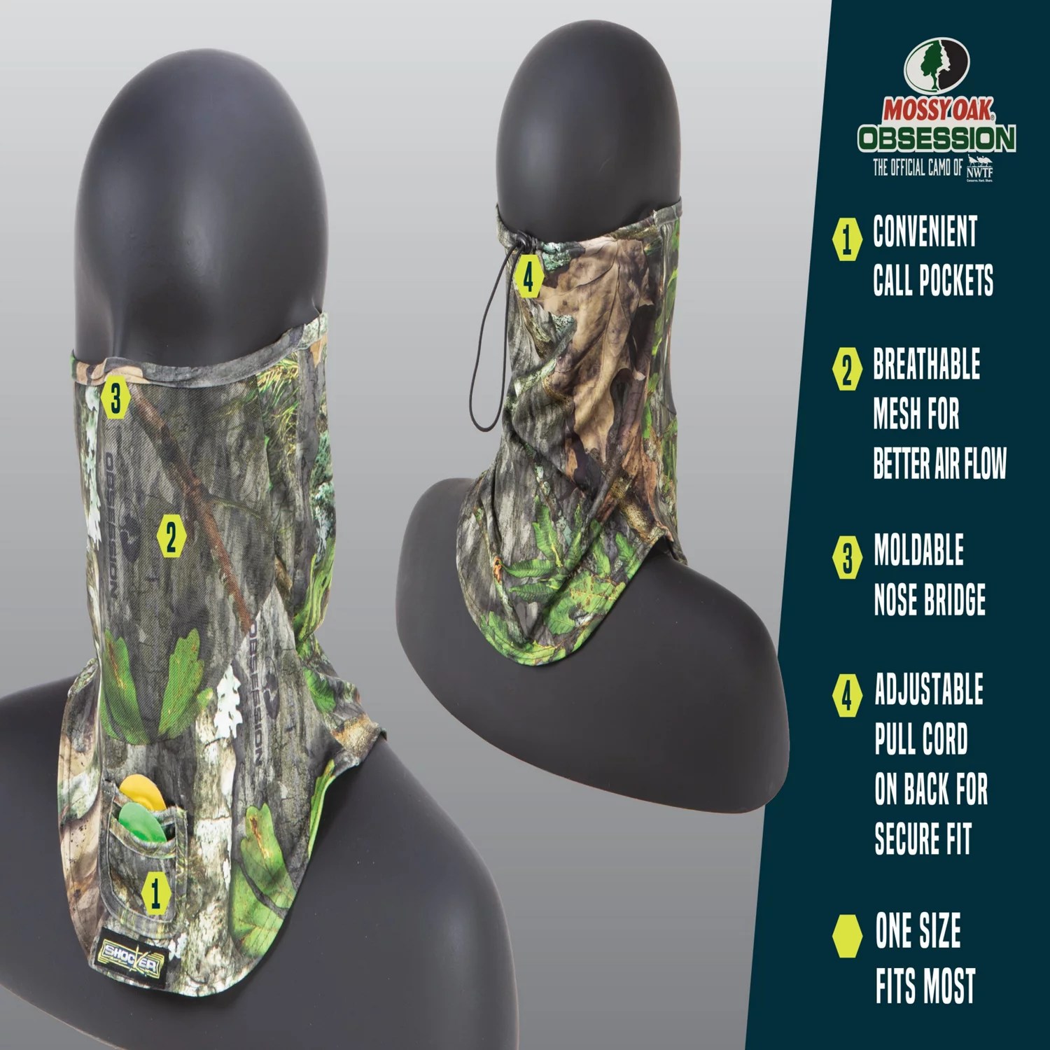 Allen Company Shocker Hunting Neck Gaiter Academy