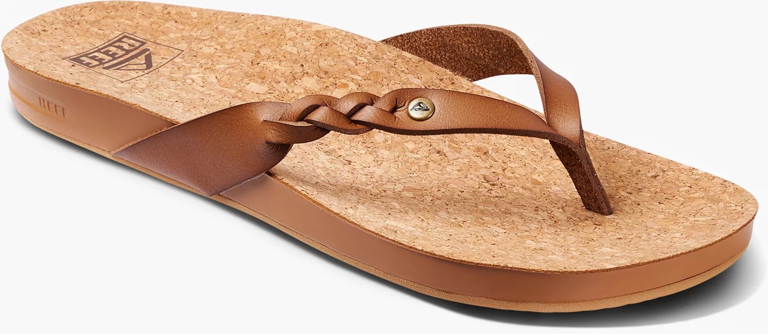 Reef Women's Cushion Court Twist Flip Flops Academy
