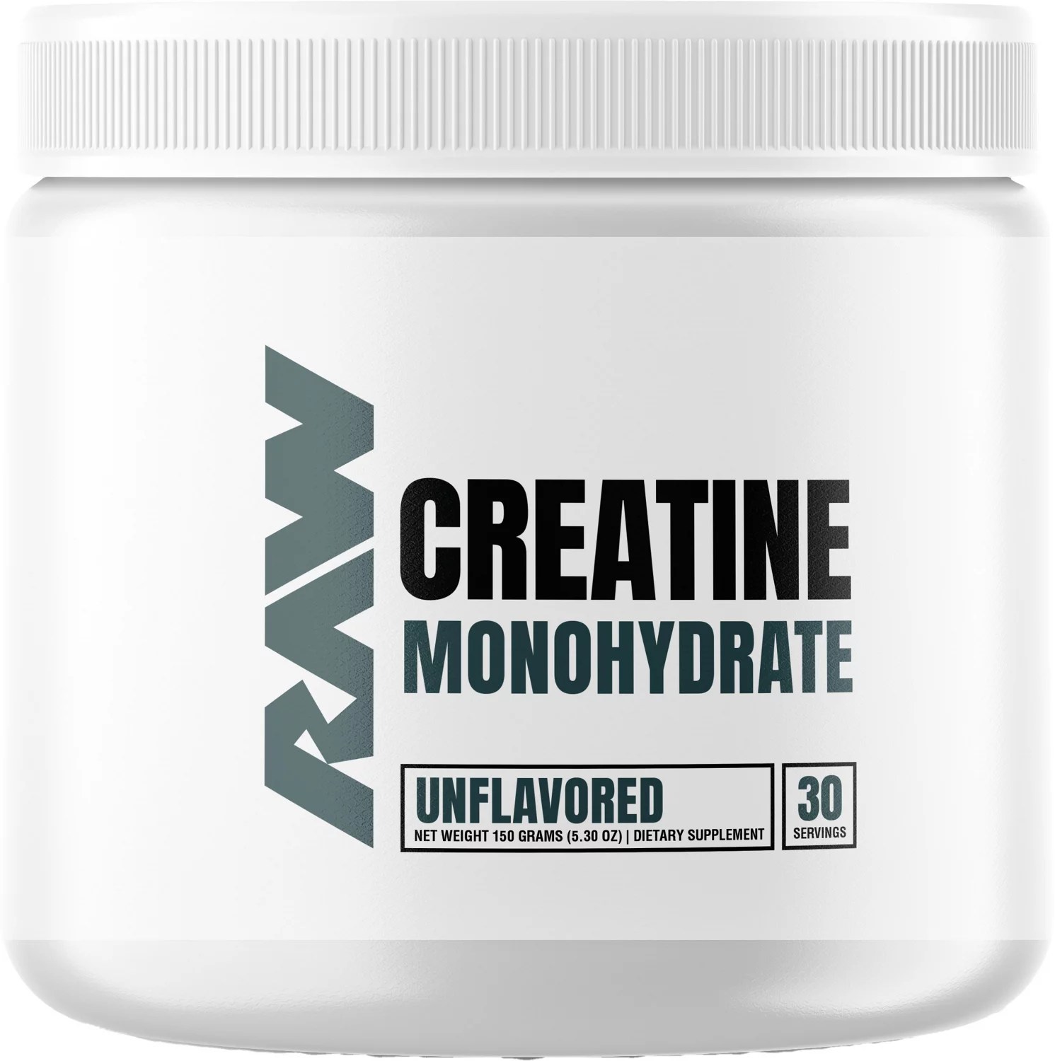 RAW 150g Unflavored Creatine Free Shipping at Academy