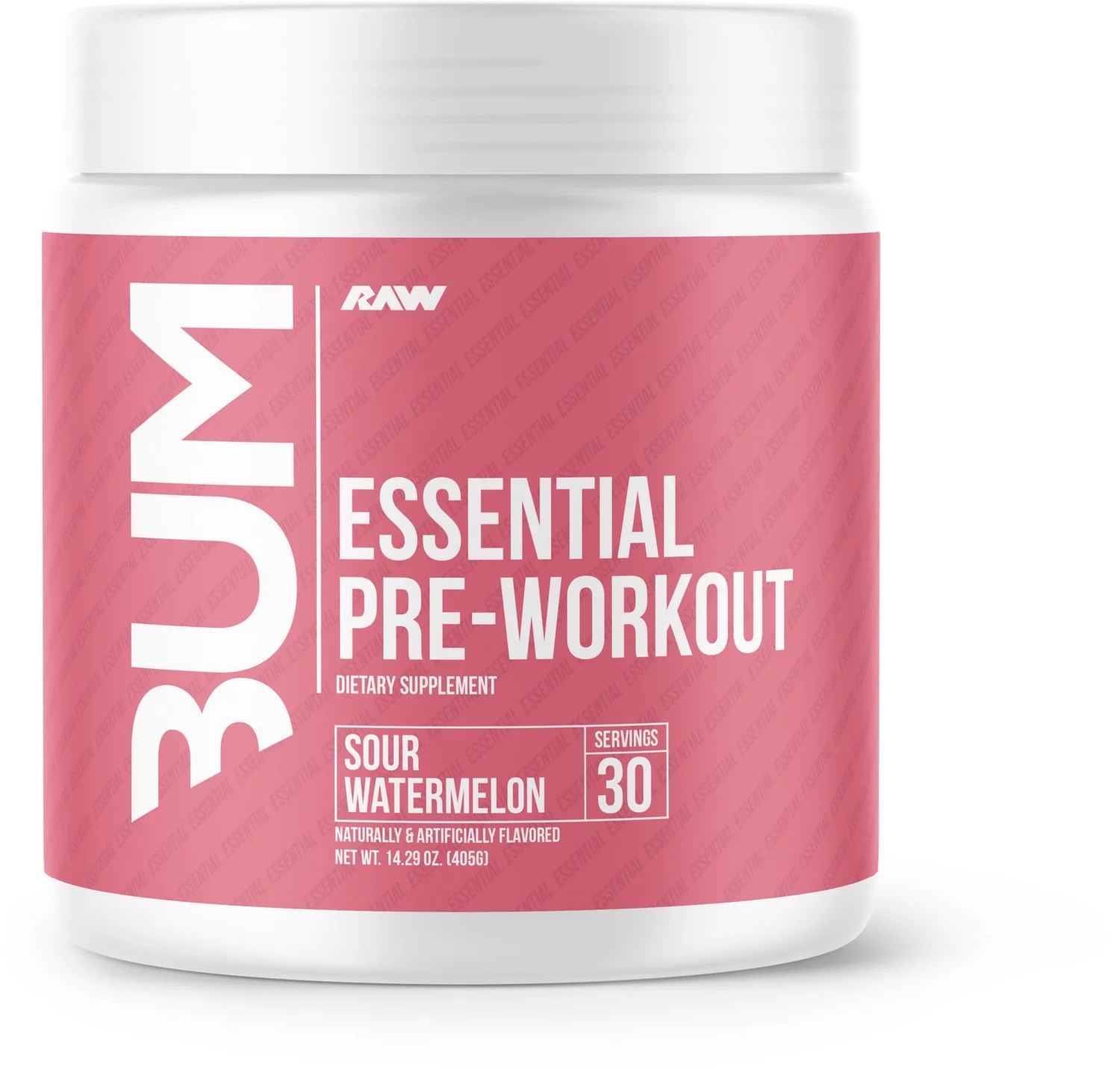 RAW CBUM Series Essential Orange PreWorkout Academy