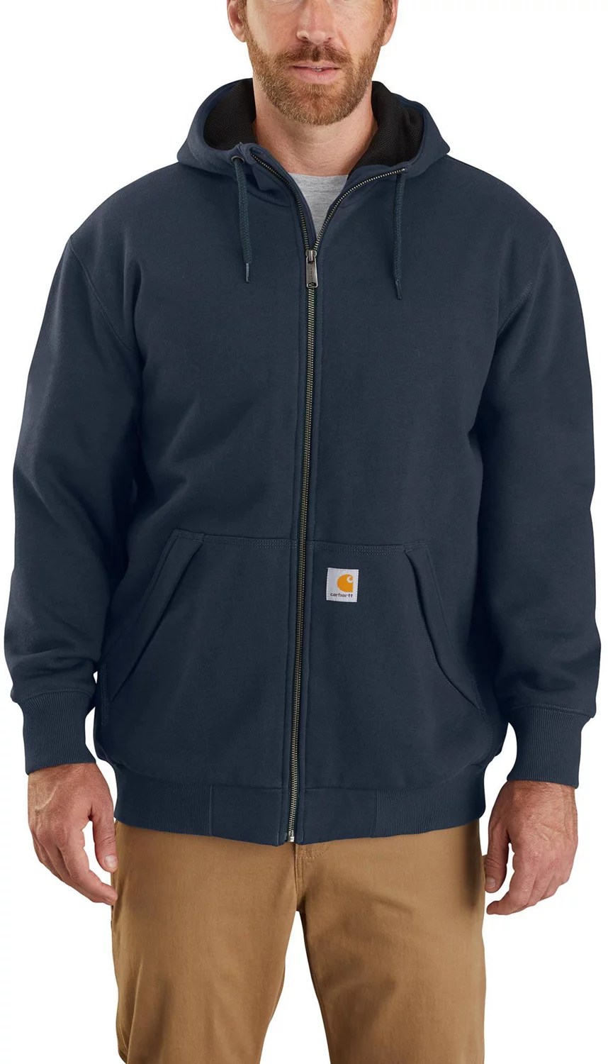 Carhartt Men's' Rain Defender® Thermal Lined FullZip Hoodie Academy