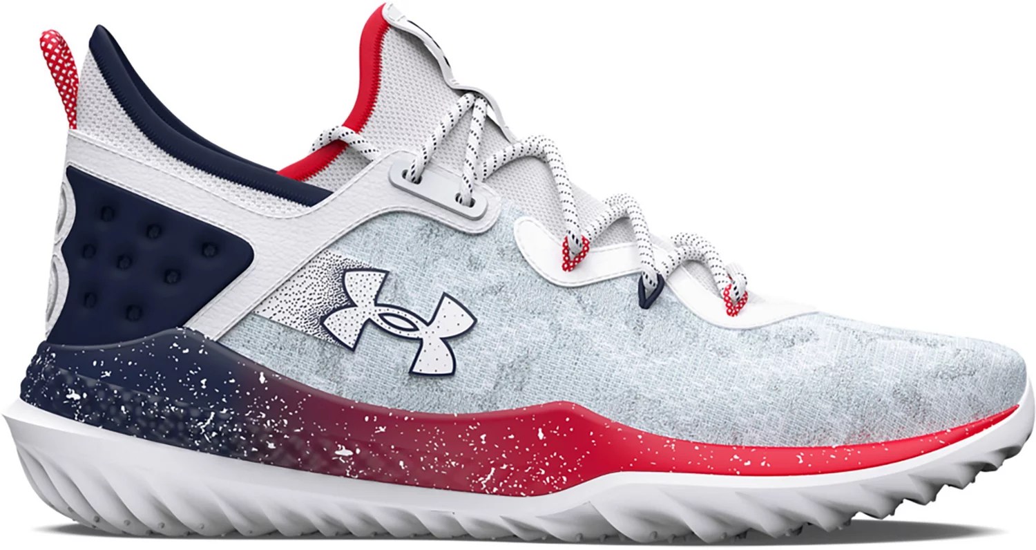 Under Armour Men's Harper 8 Turf USA Baseball Cleats Academy