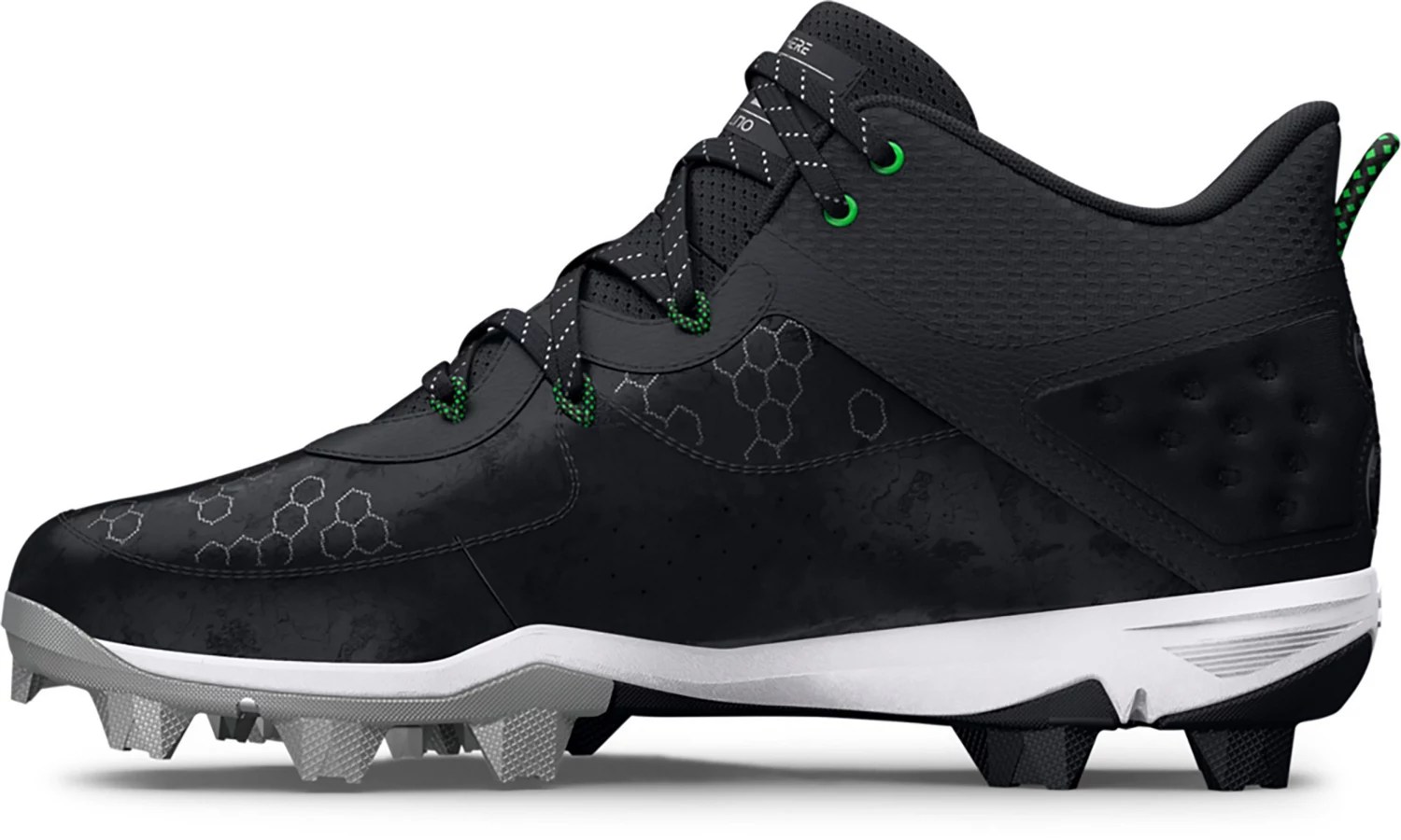Under Armour Men's Harper 8 Mid RM Baseball Cleats Academy