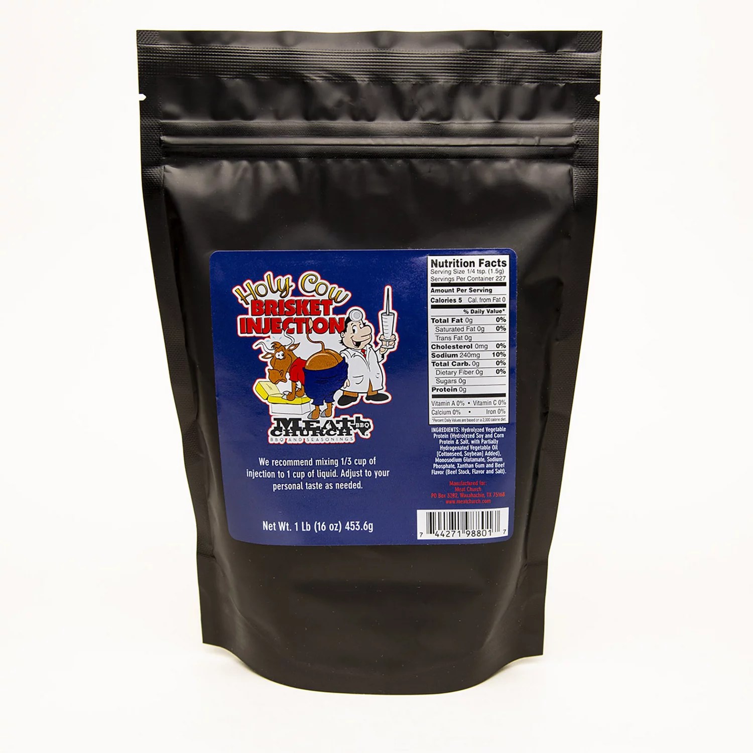 Meat Church Holy Cow Brisket Injection Academy