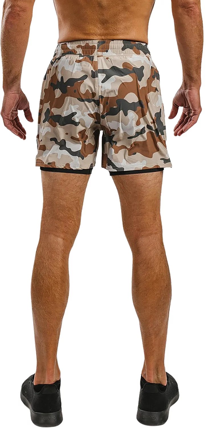 Barbell Apparel Men's Ranger Printed Shorts 5 in Academy