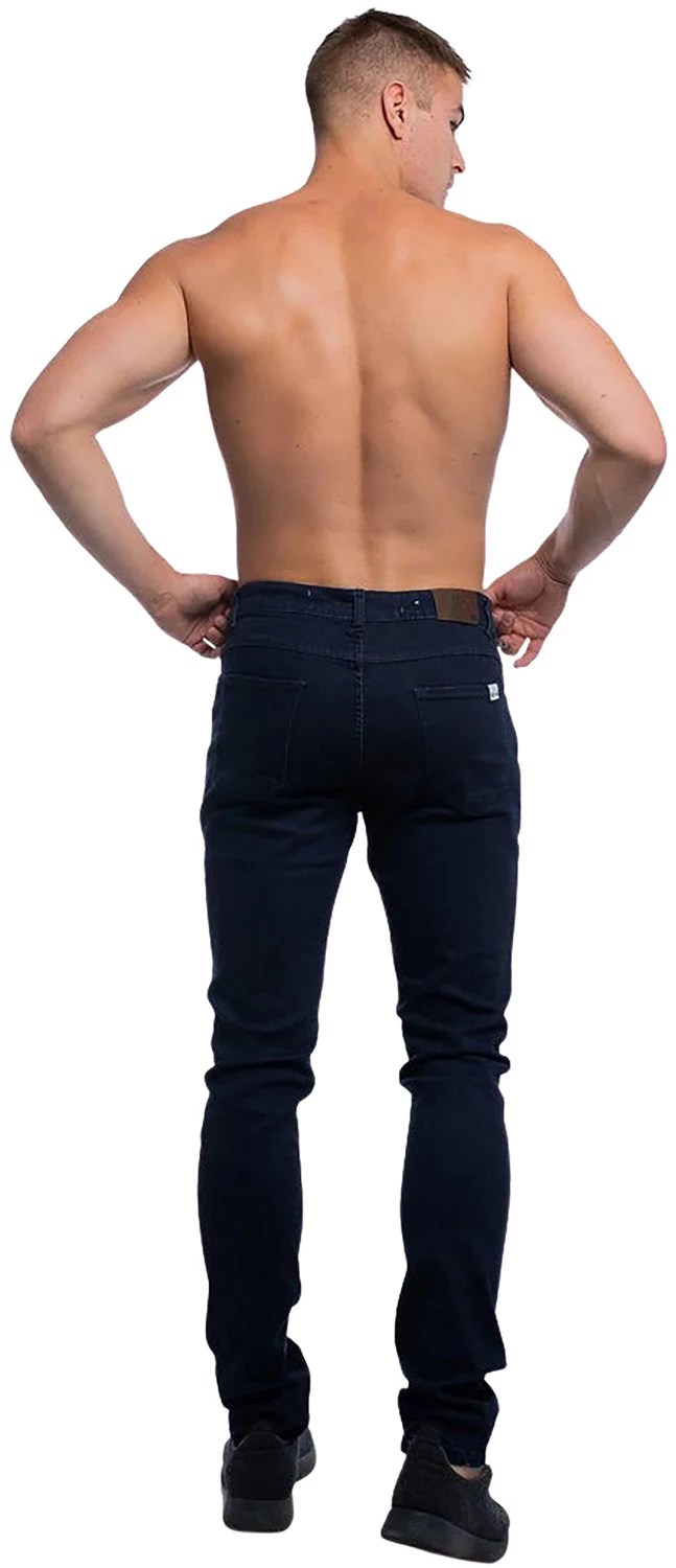 Barbell Apparel Men's Straight Athletic Fit Jeans Academy
