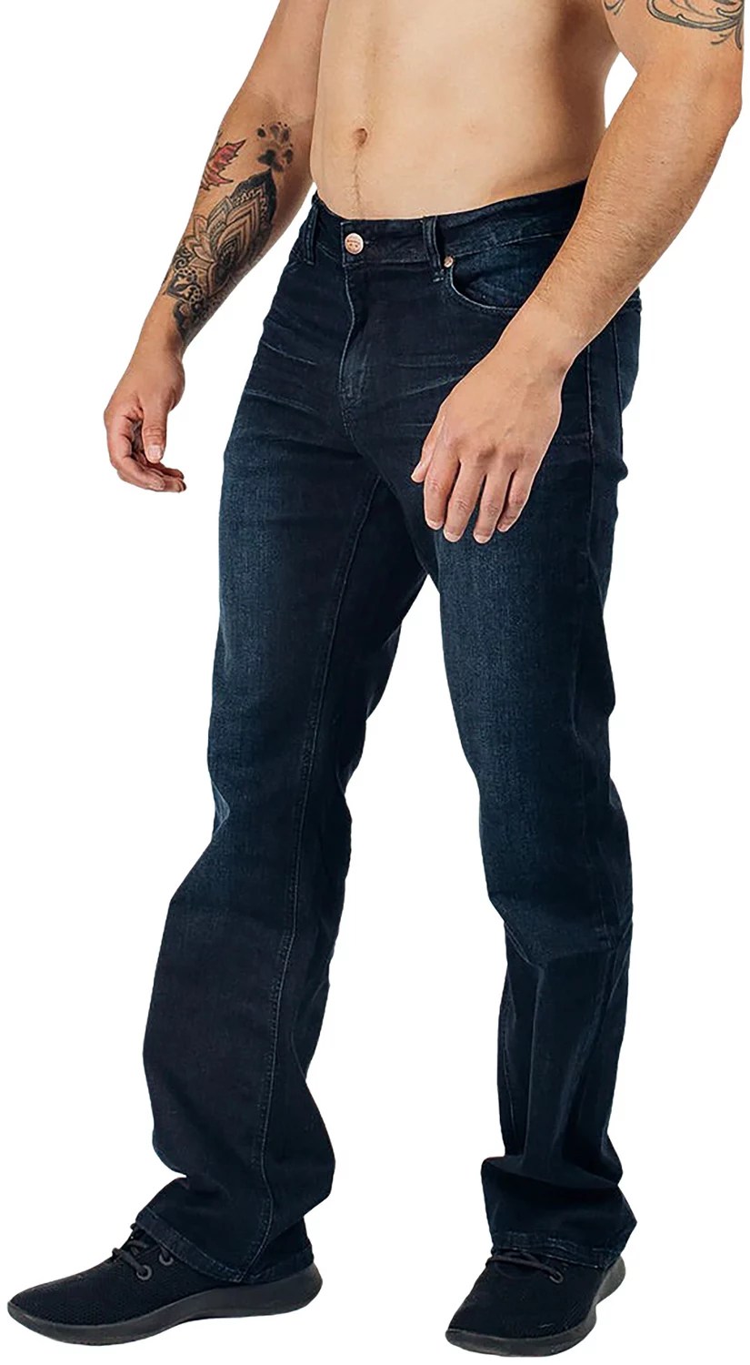 Barbell Apparel Men's Relaxed Athletic Fit Jeans Academy