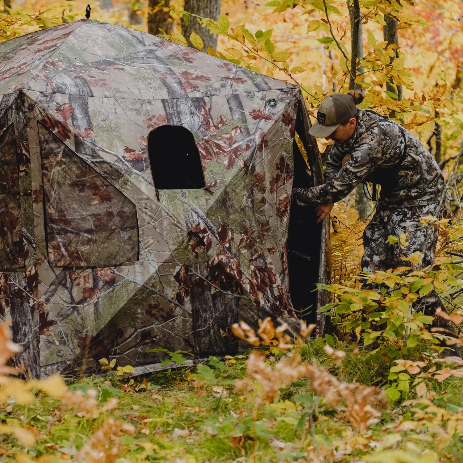 Pentagon Ground Hunting Pop Up Portable Backwoods Blind Academy