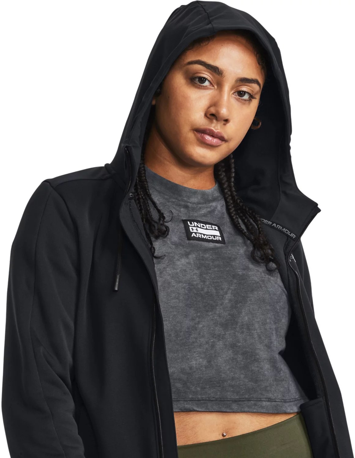 Under Armour Women's Essential Swacket Jacket Academy