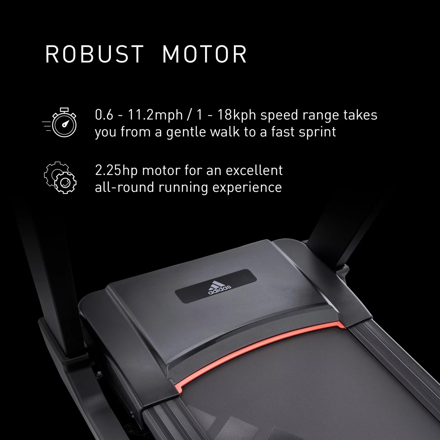 adidas T-19i Bluetooth Treadmill | Academy