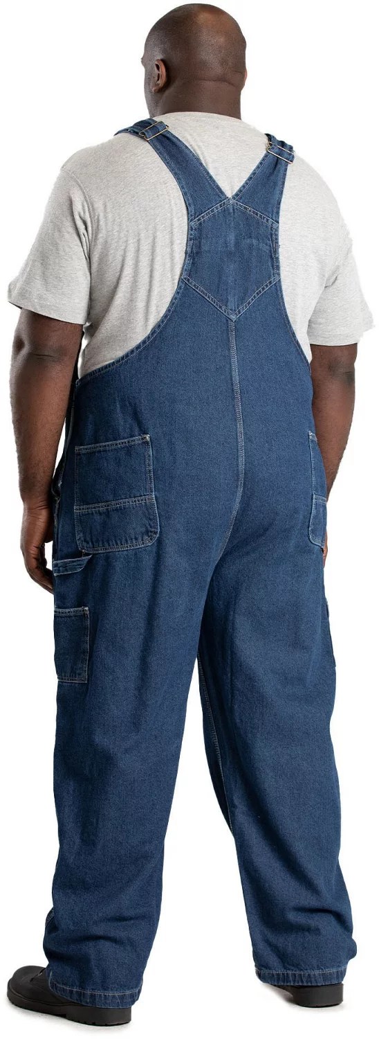 Berne Men's Original Unlined Washed Bib Overalls Academy