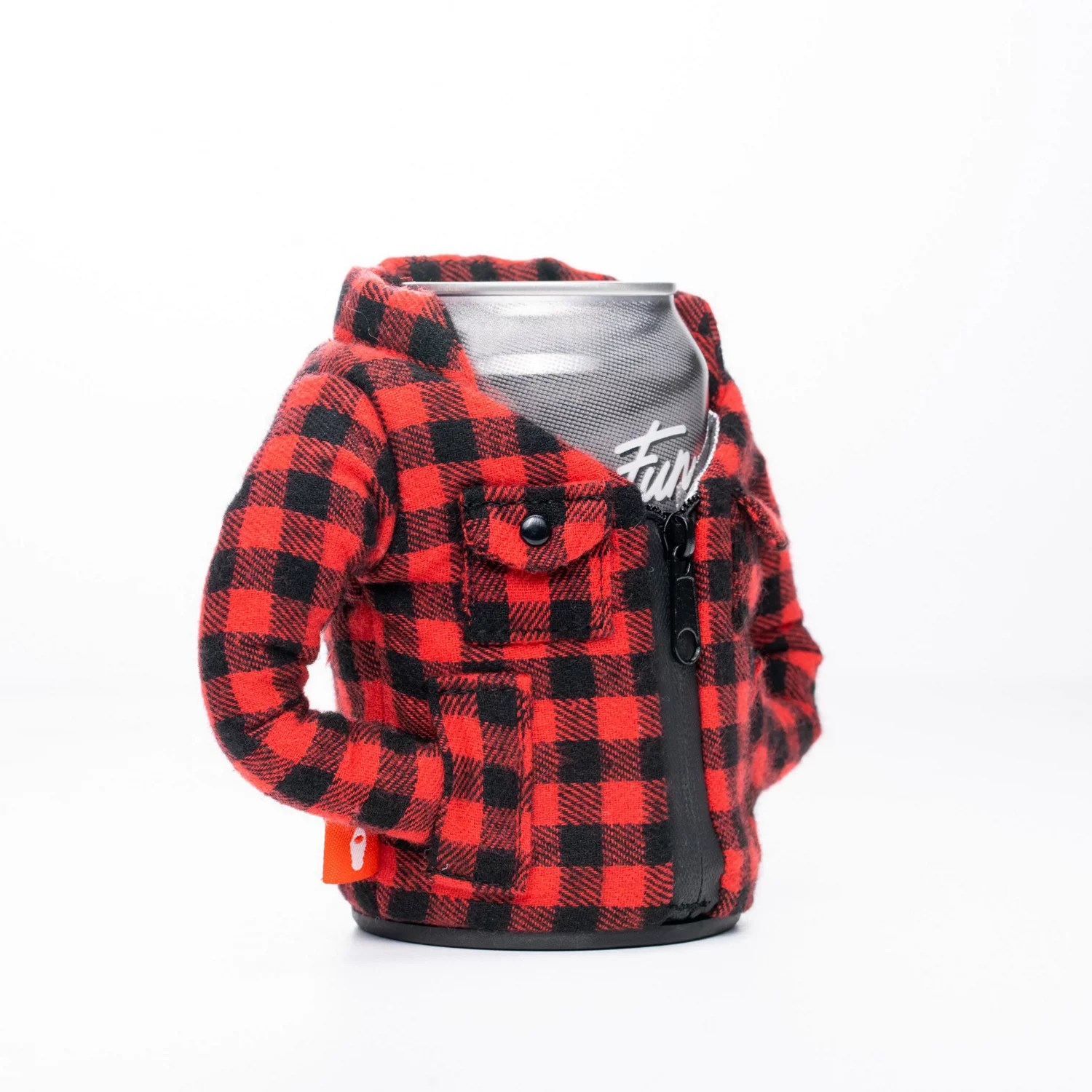 Puffin Drinkware Lumber Jacket Beverage Holder Academy