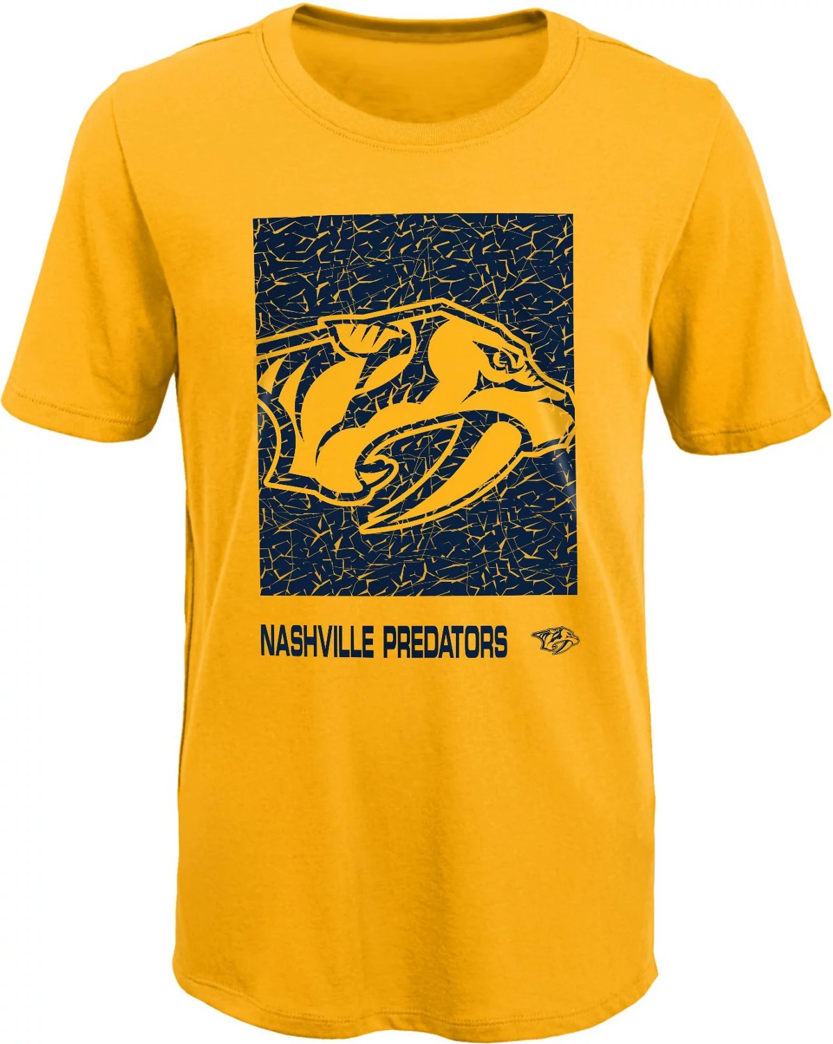 Outerstuff Boys' Nashville Predators Saucer Pass Ultra Tshirt Academy