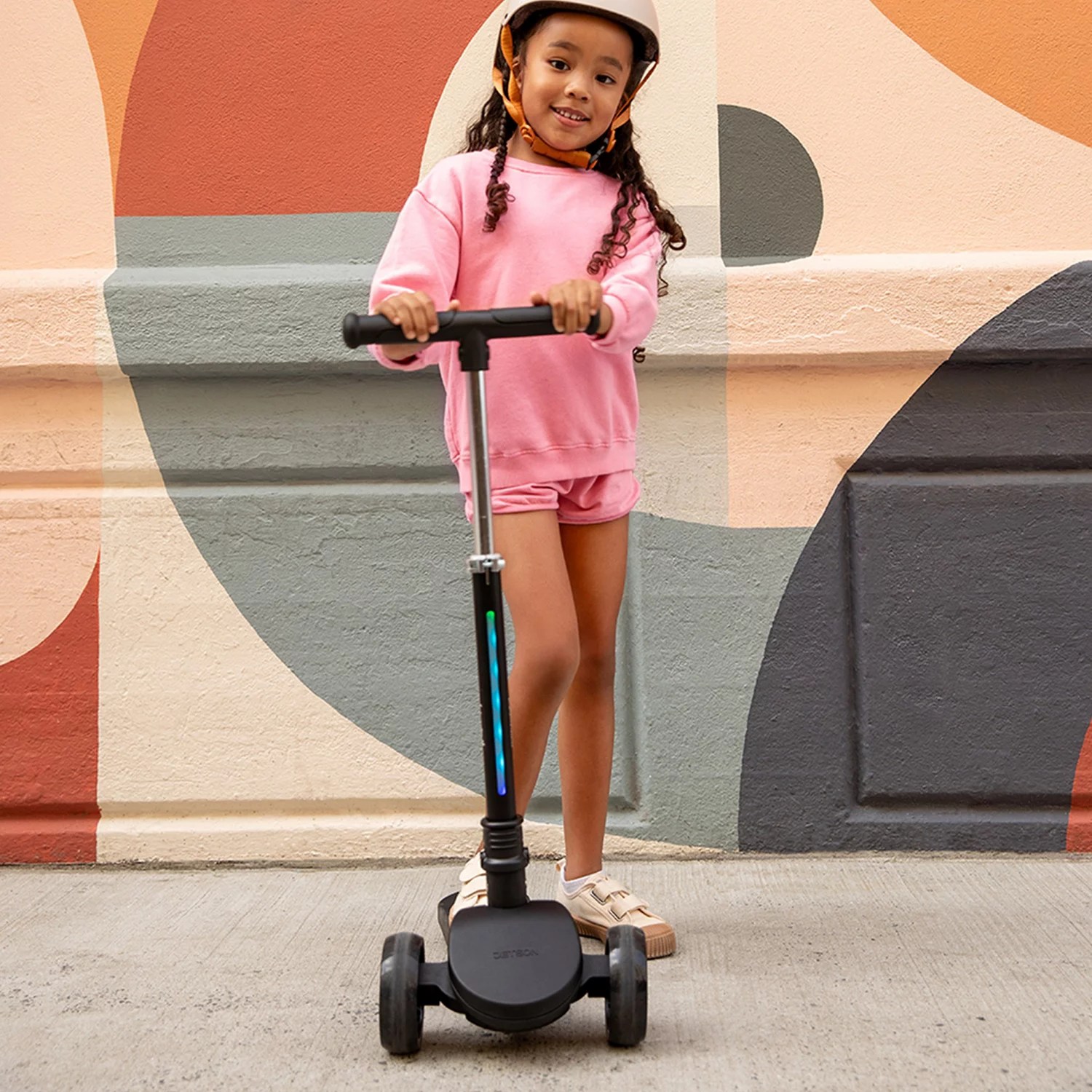 Jetson Amber 3 Wheel Light Up Deck Scooter | Academy