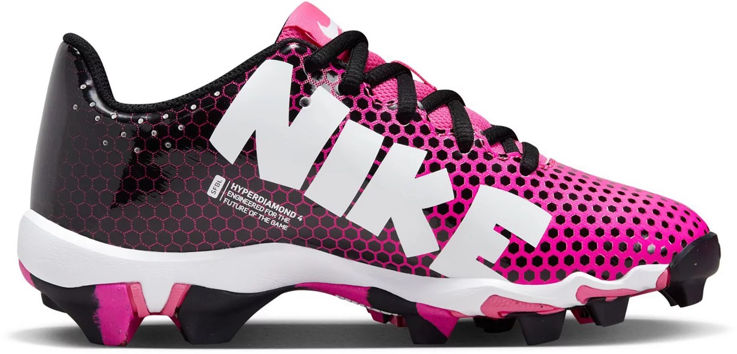 Nike Youth Hyperdiamond 4 Keystone GG Softball Cleats Academy