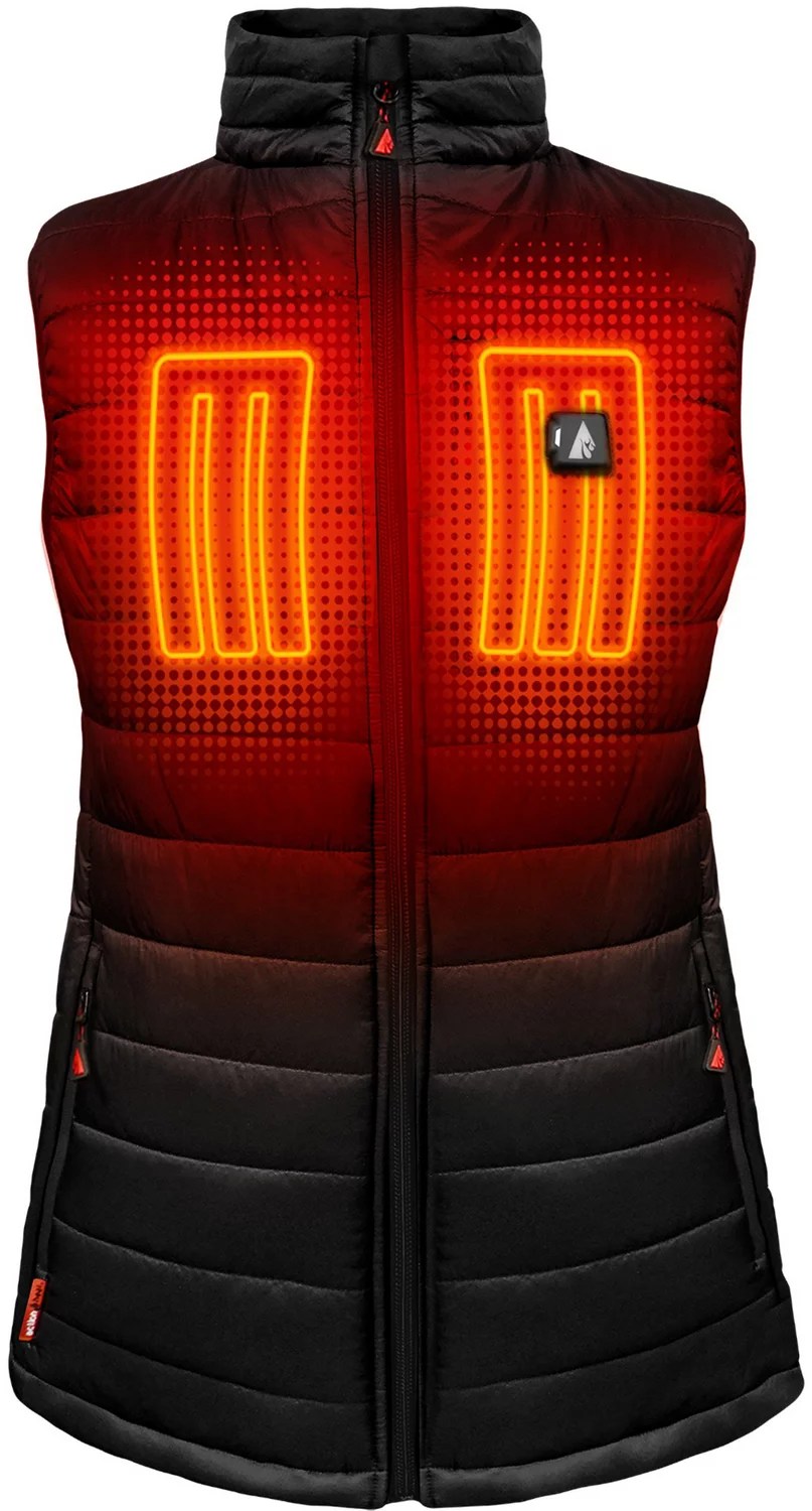 ActionHeat Women's 5V Battery Heated Puffer Vest Academy