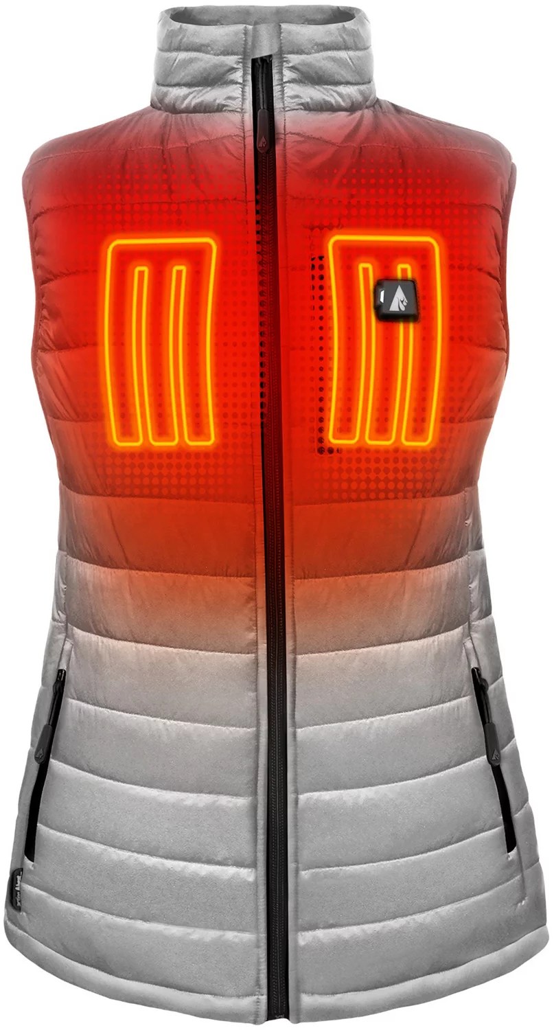 ActionHeat Women's 5V Battery Heated Puffer Vest Academy