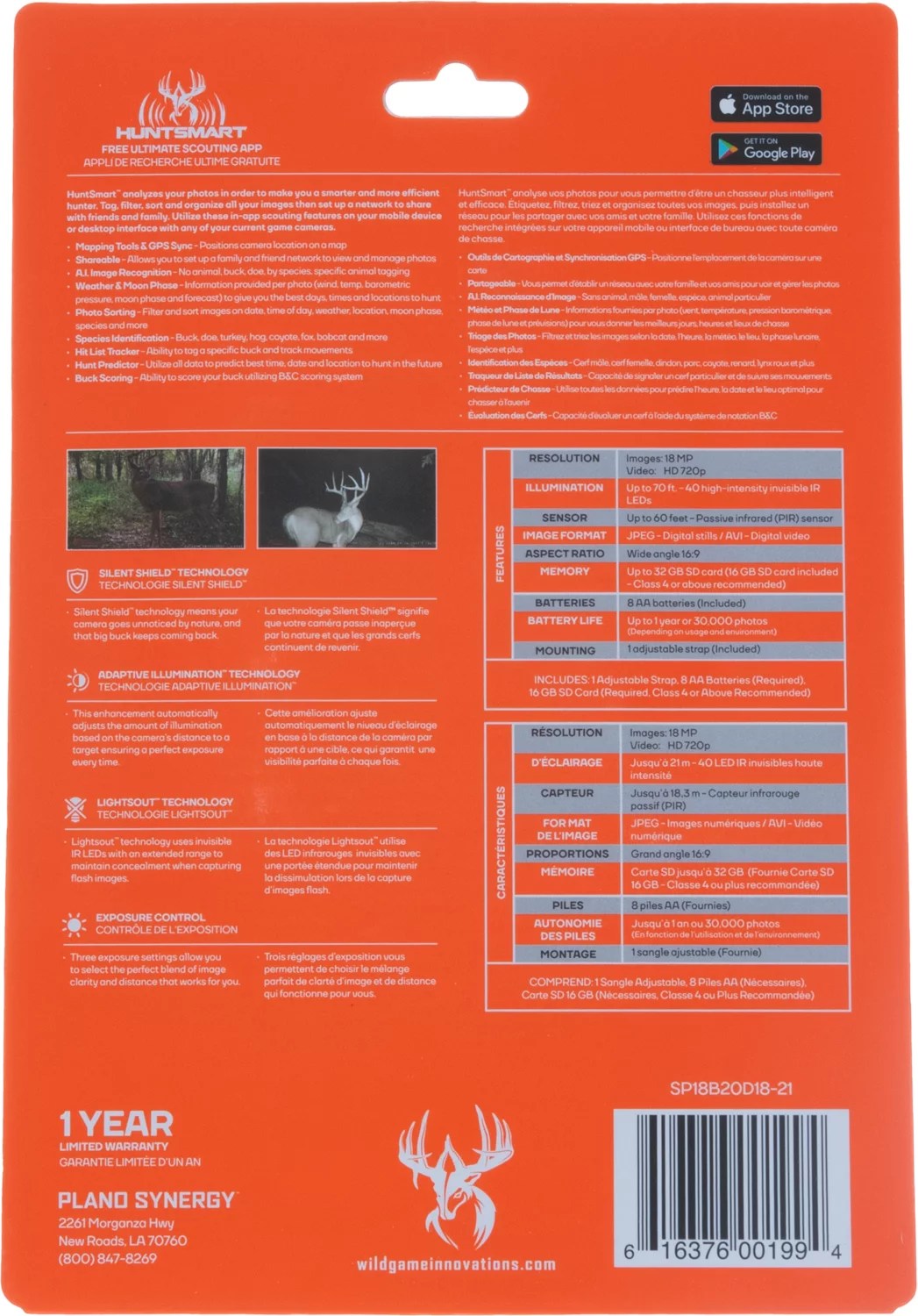 Wildgame Innovations Scrapeline 18MP Game Camera Academy