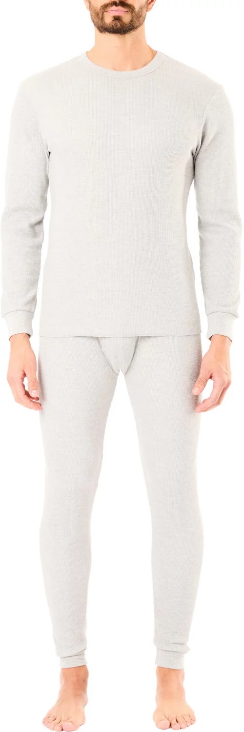 Smith's Workwear Men's Big & Tall Thermal Underwear Top and Bottoms Set