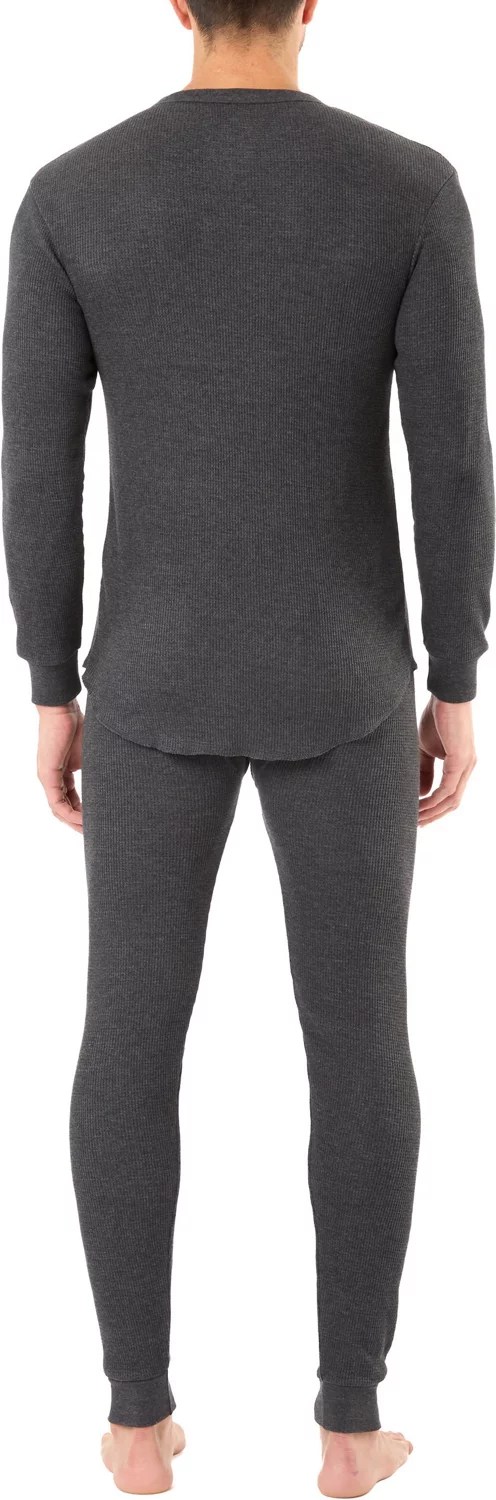 Smith's Workwear Men's Big & Tall Thermal Underwear Top and Bottoms Set