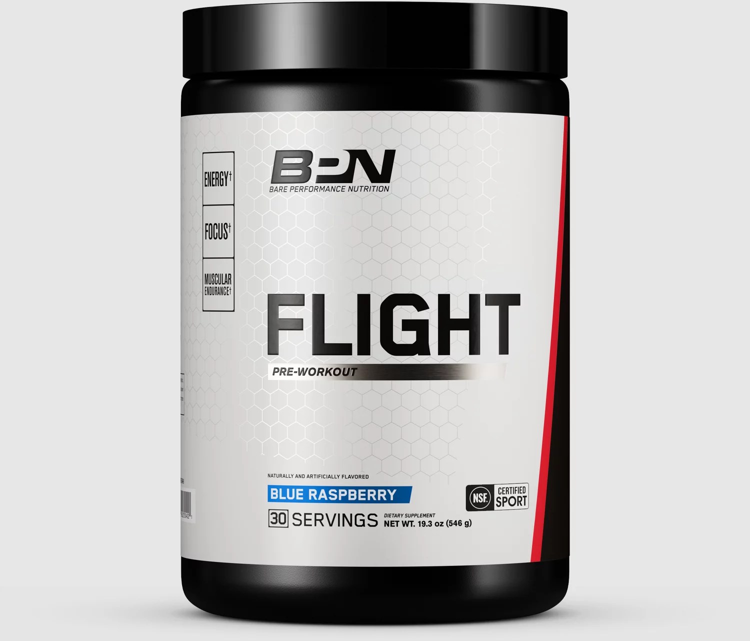 BPN Bare Performance Nutrition Flight PreWorkout Supplement Academy