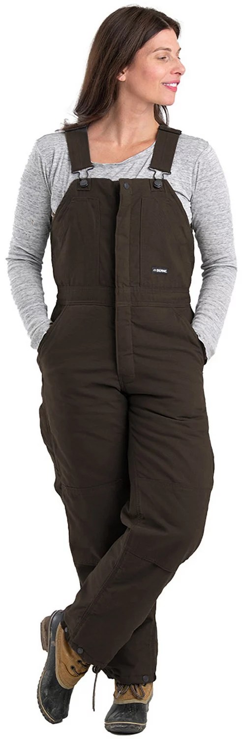 Berne Women's Softstone Insulated Bib Free Shipping at Academy