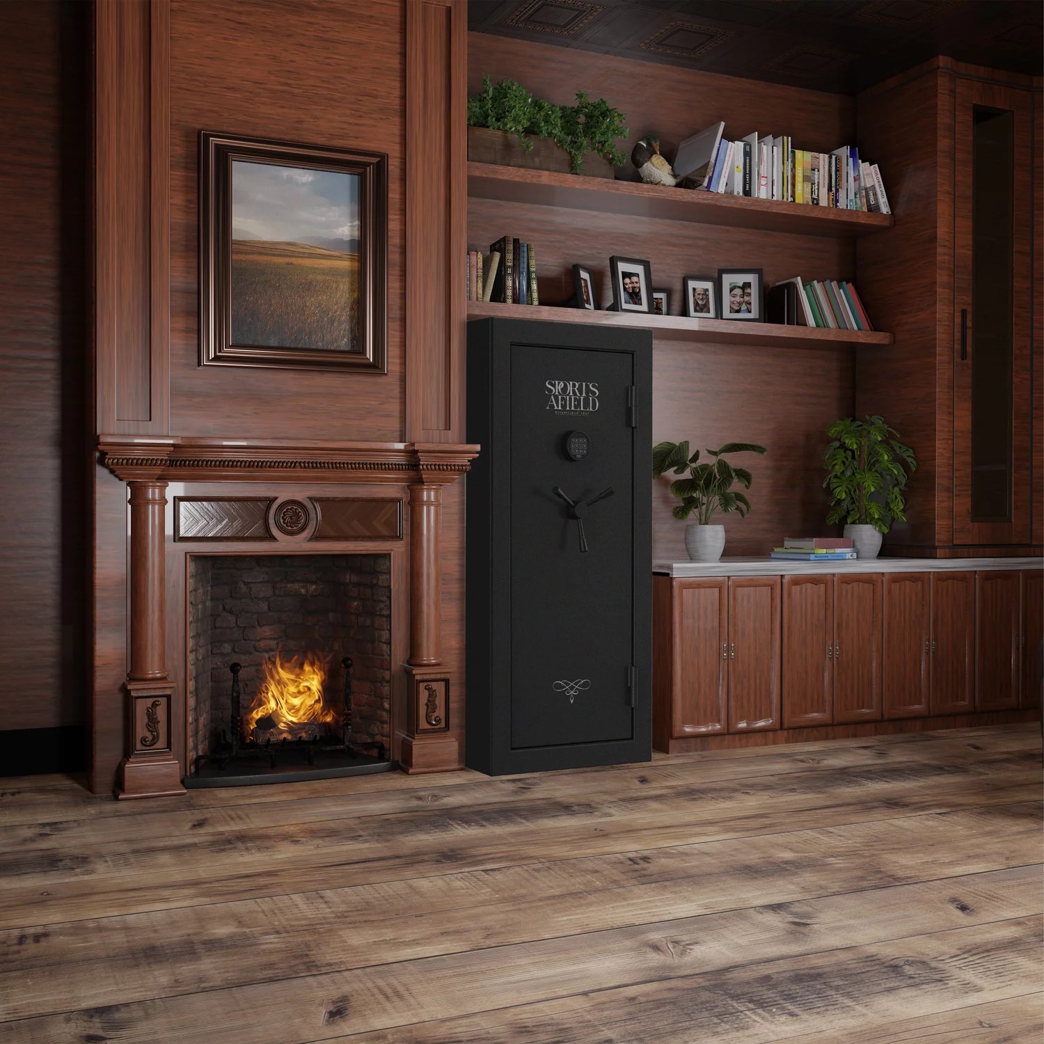 Sports Afield 30-Gun Safe with Elock | Academy