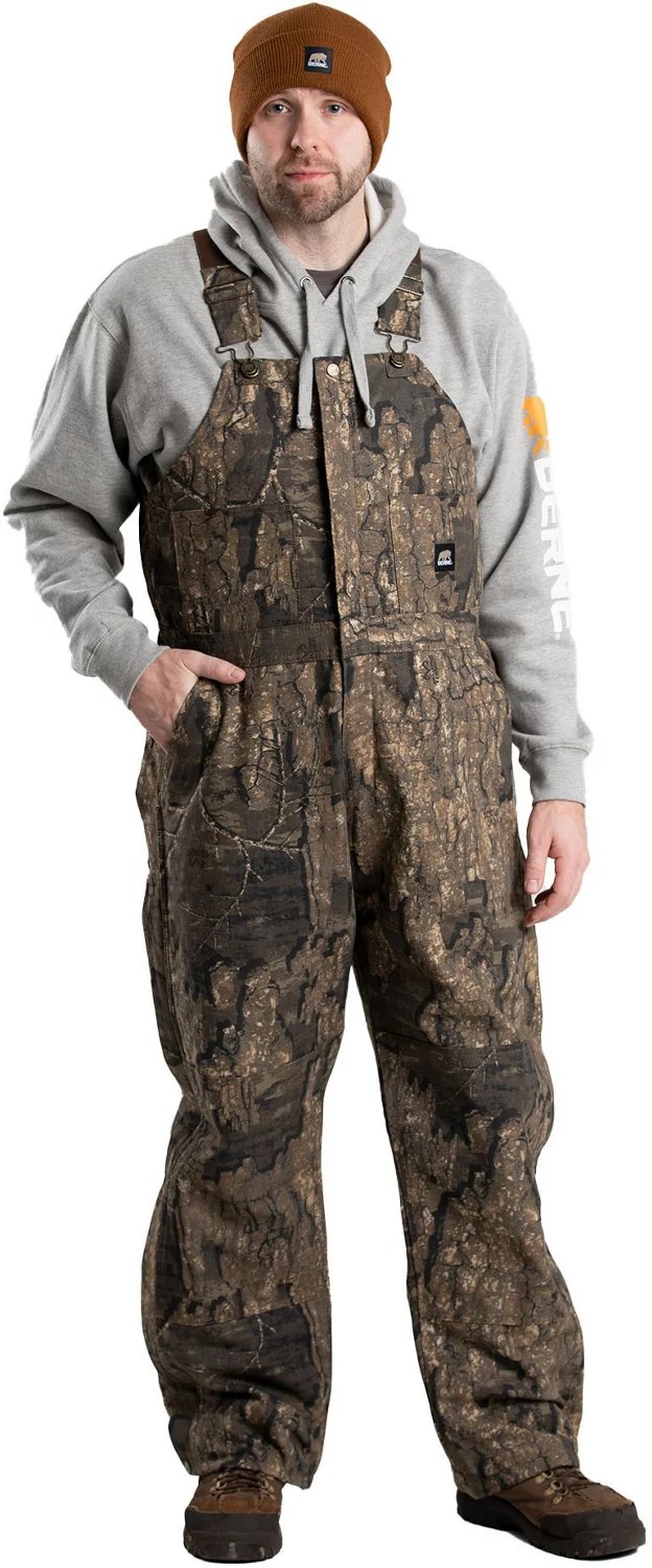 Berne Men's Heritage Insulated Duck Bib Overalls Academy