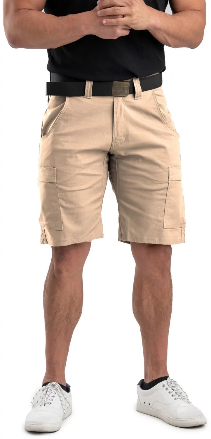 Berne Men's Heartland Flex Ripstop Cargo Shorts Academy