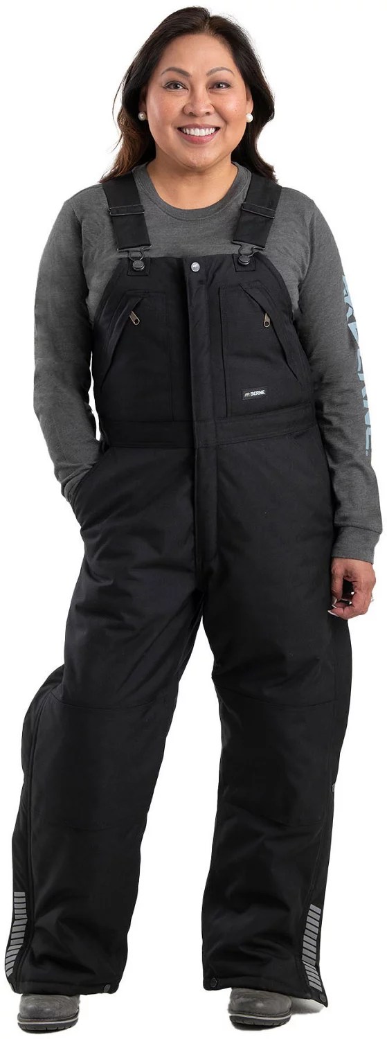 Berne Women's Icecap Insulated Bib Overall Academy