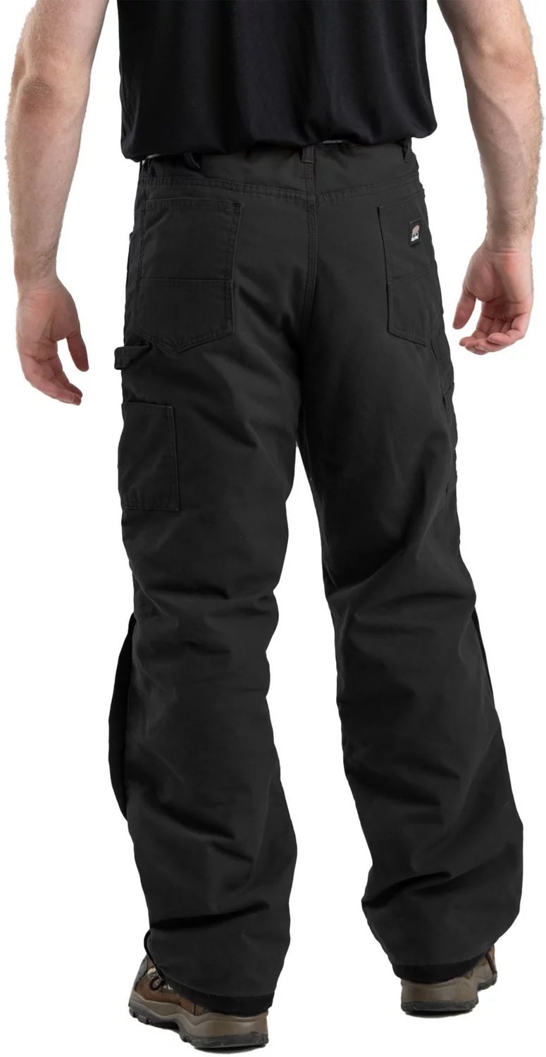 Berne Men's Highland Washed Duck Insulated Outer Pants Academy