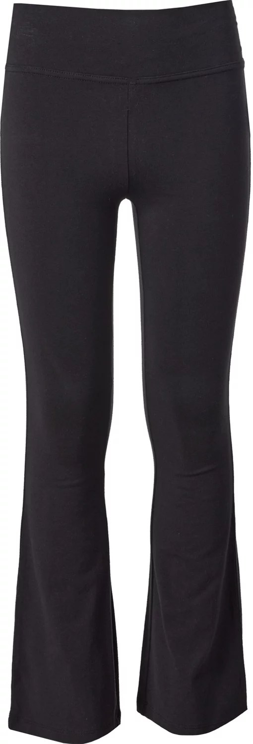 BCG Girls' Cotton Flare Leggings Academy