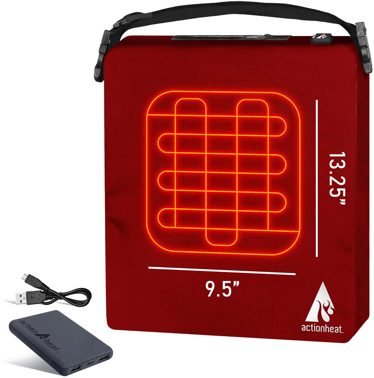 ActionHeat 5 Volt BatteryHeated Seat Cushion Academy