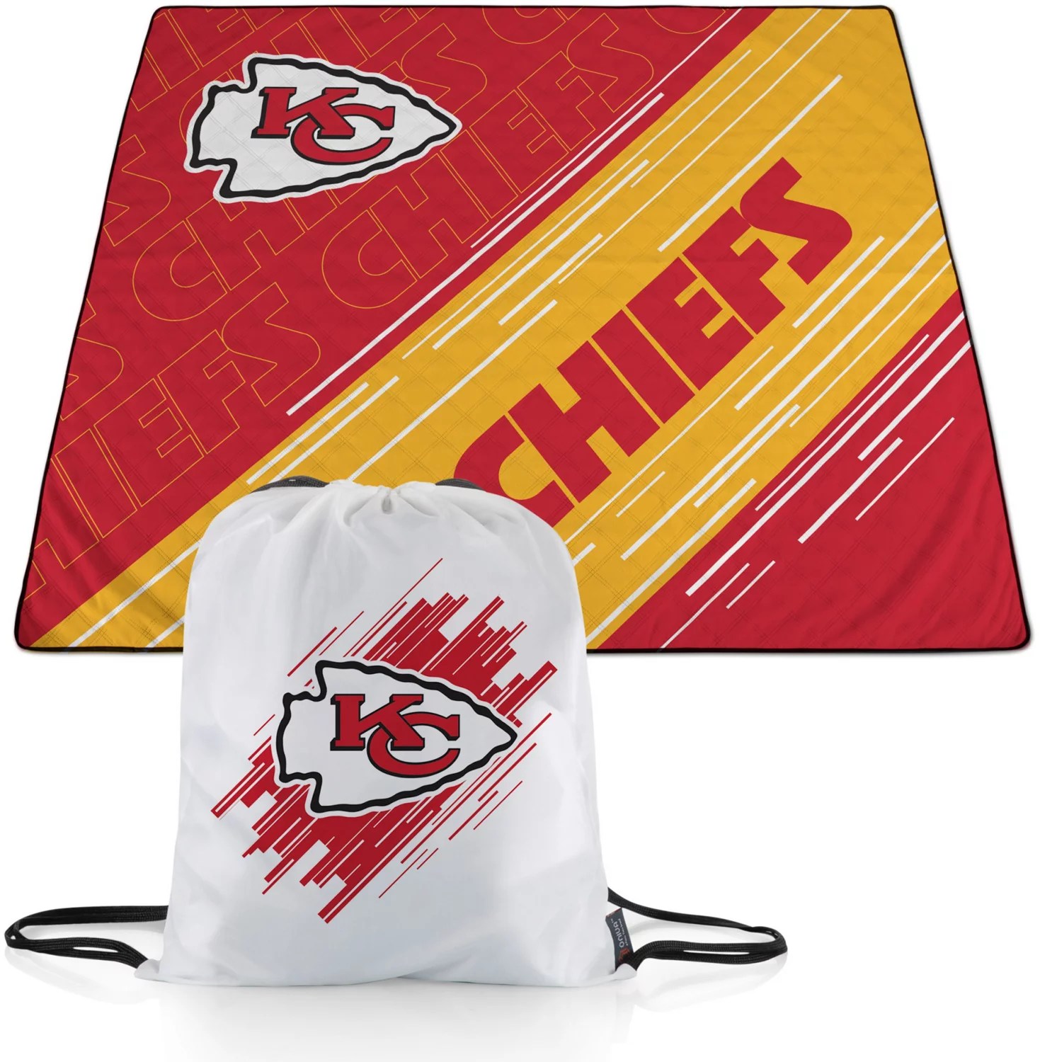 Picnic Time Kansas City Chiefs Impresa Picnic Blanket Academy