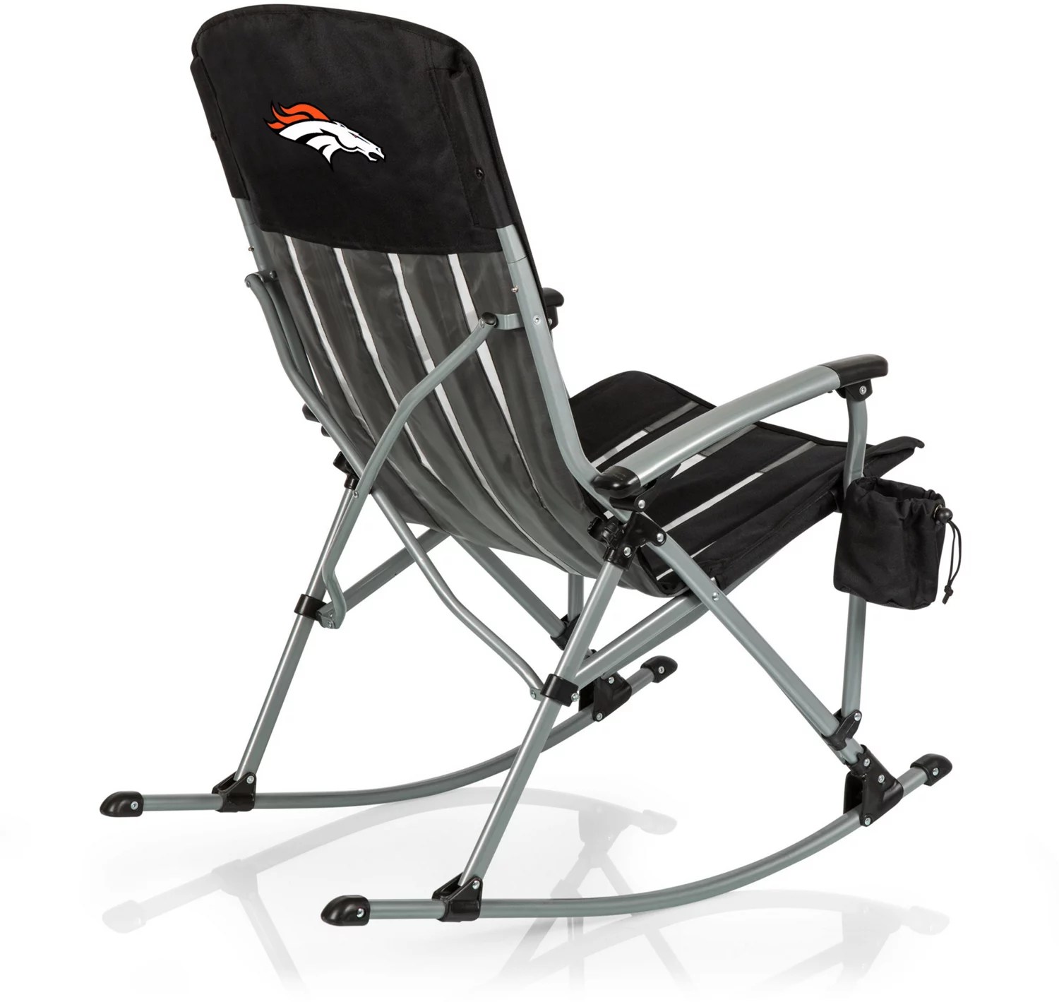 Picnic Time Denver Broncos Outdoor Rocking Camp Chair Academy