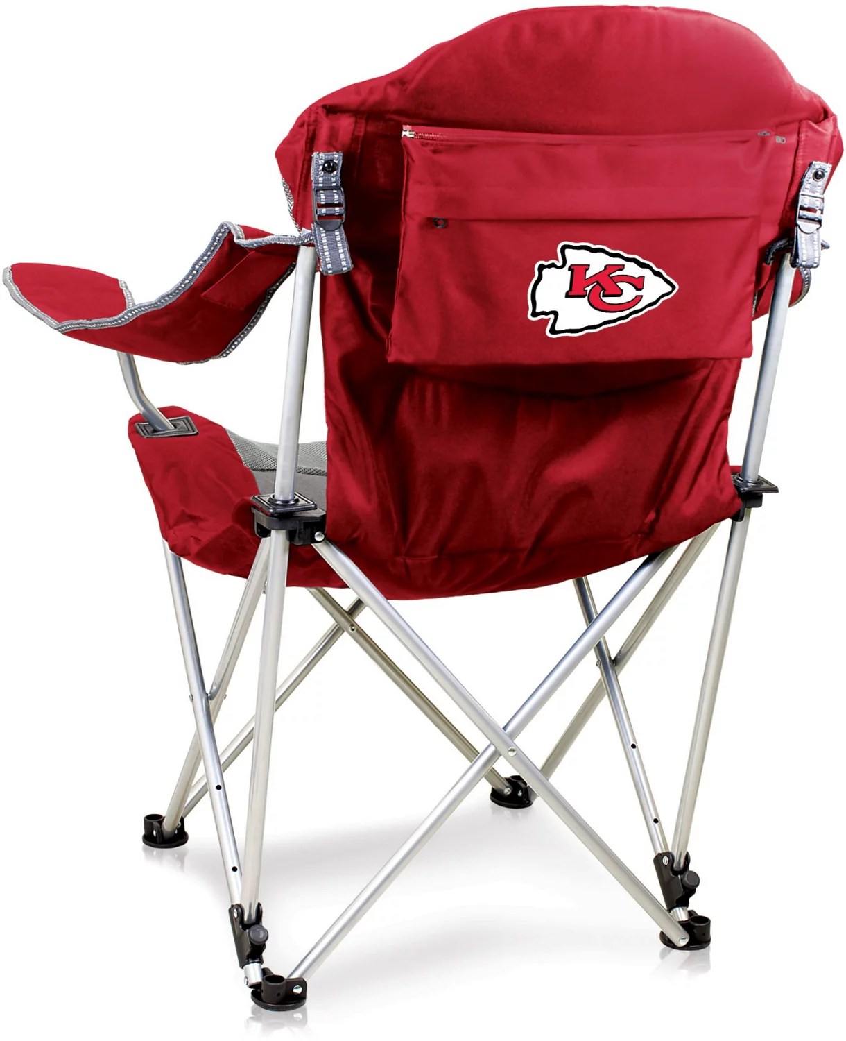 Picnic Time Kansas City Chiefs Reclining Camping Chair Academy