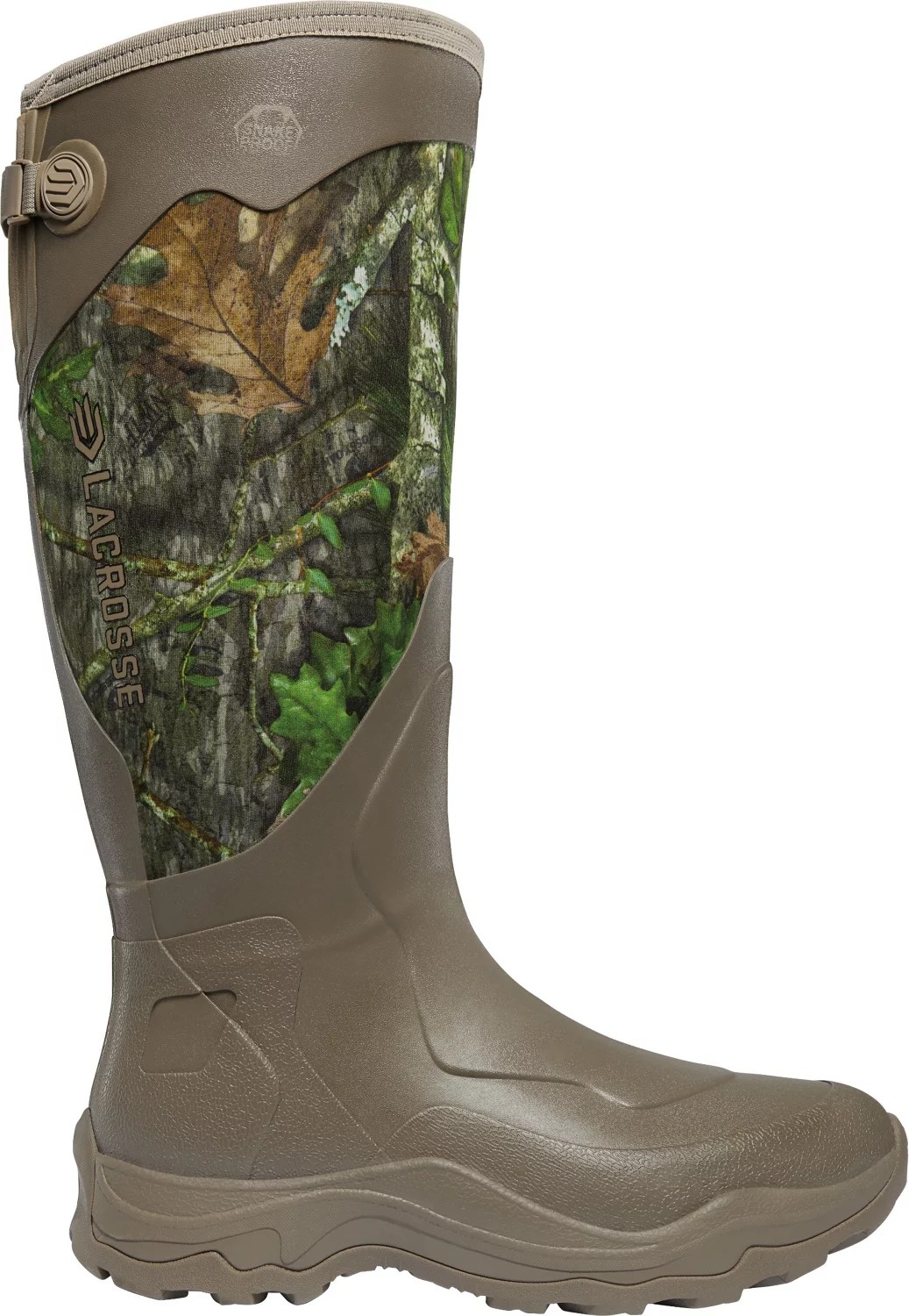 LaCrosse Men's 17 in Alpha Agility Snake Boot NWTF Mossy Oak Obsession Hunting Boots Academy